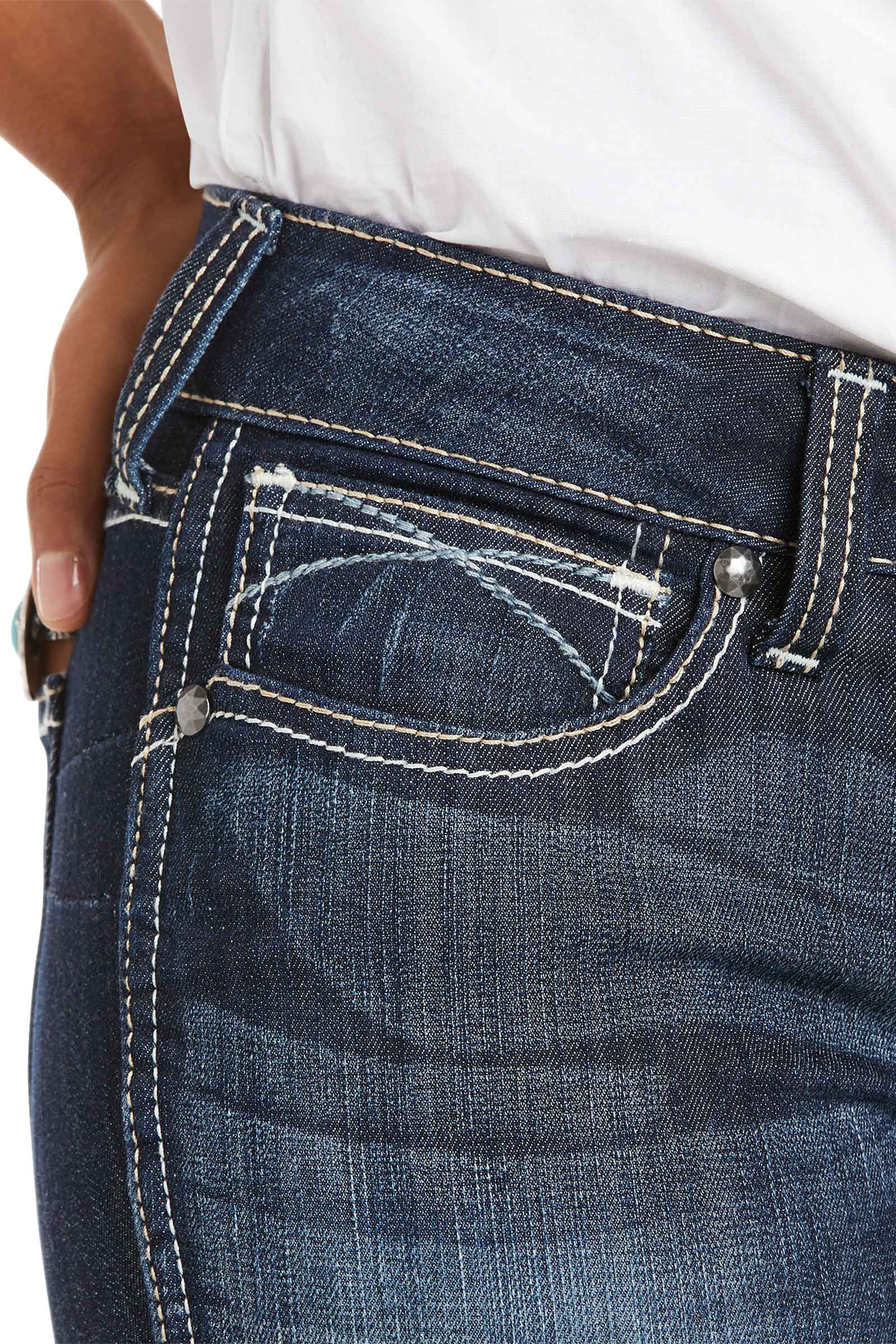 Ariat Ella R.E.A.L dames stretch skinny jeans med mellemh&oslash;j talje