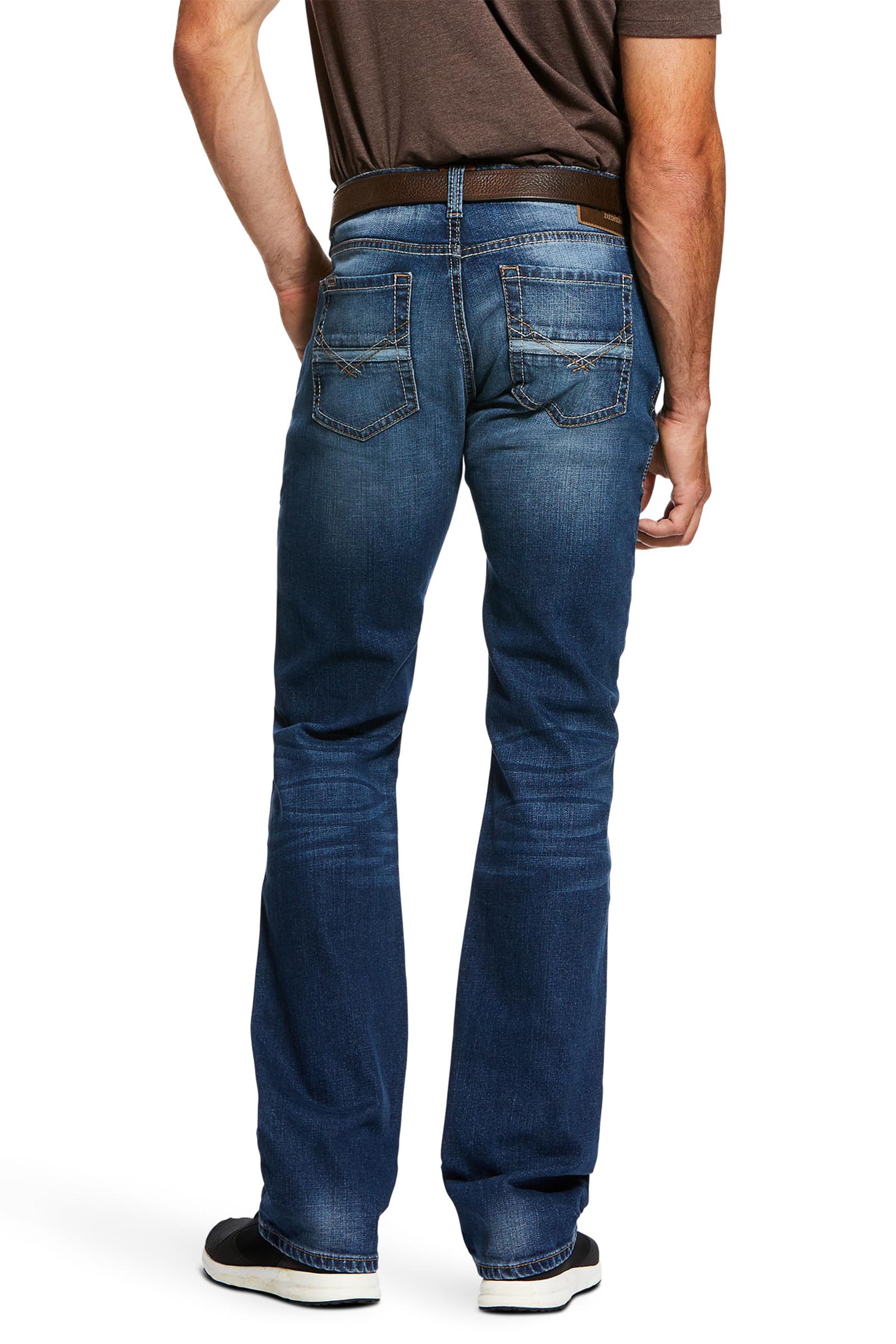 Ariat Nassau M7 Rocker herrejeans med lige ben
