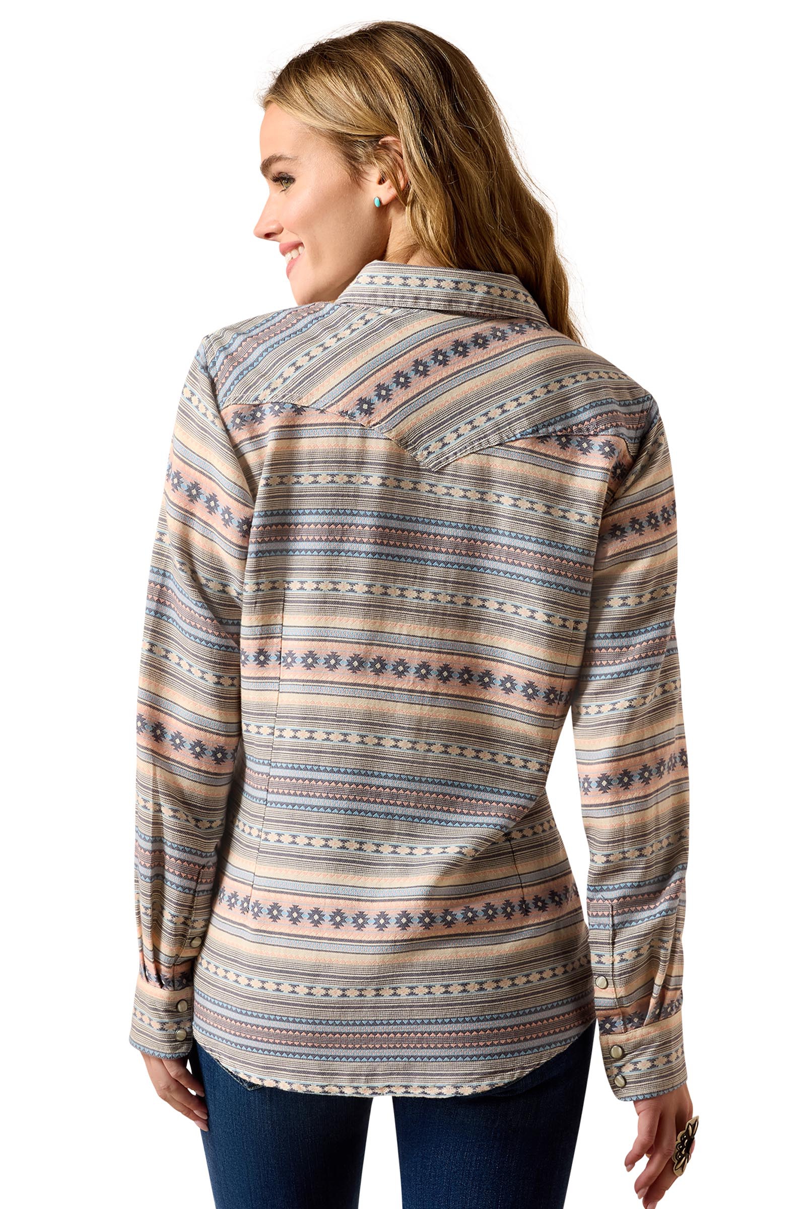 Ariat Dame Arizona western skjorte med trykknapper