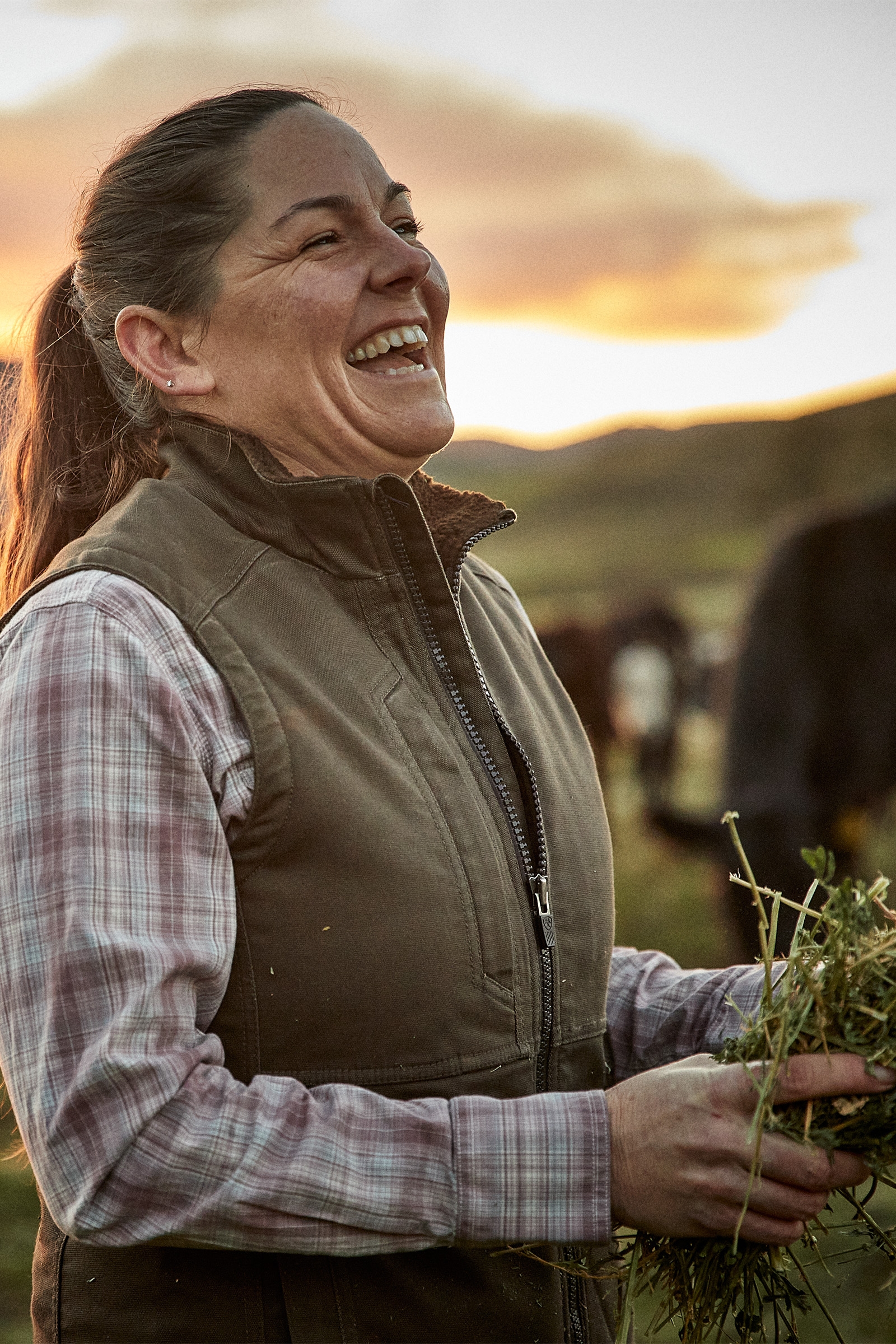 Ariat Rebar Duracanvas isoleret damevest