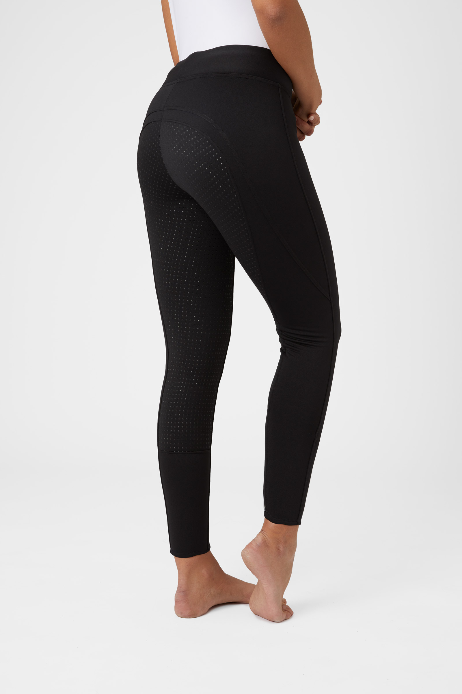Horze Active vinter silikone FS dameridetights