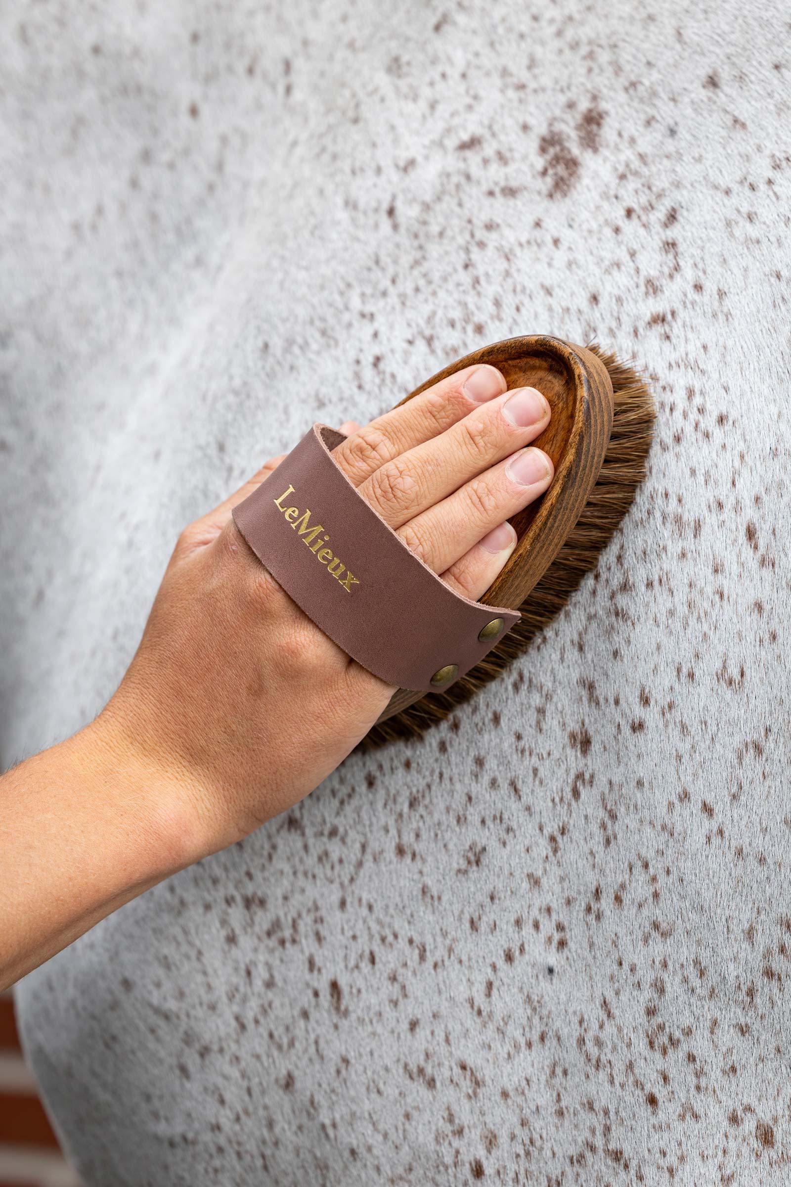 LeMieux Artisan bl&oslash;d plettet b&oslash;rste