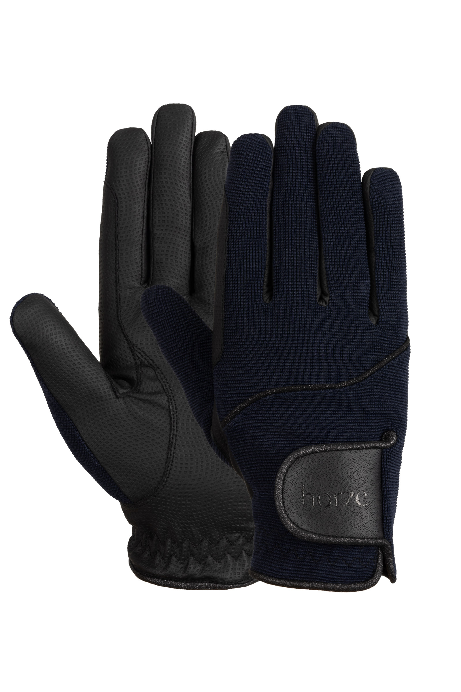 Dark Navy Horze Mayla Winter ridehandsker til kvinder