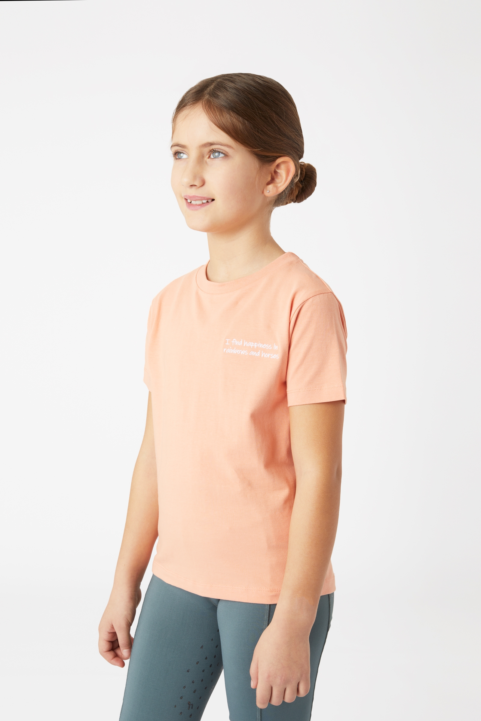 horze Calina T-shirt med broderi, b&oslash;rnemodel
