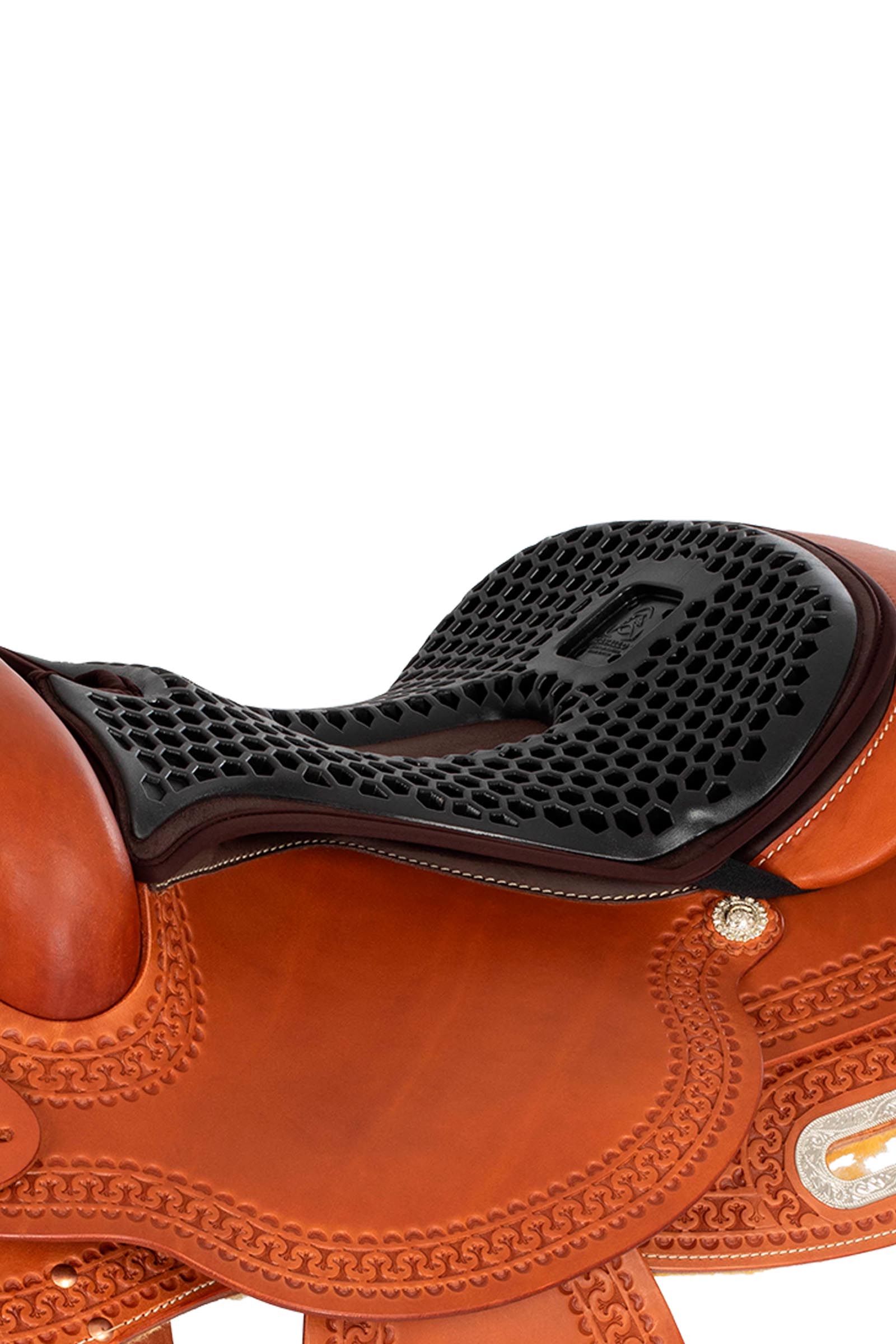 Acavallo Ortho-Skamben Western S&aelig;deovertr&aelig;k Hexa Gel-Out Dri-Lex, 20 mm  