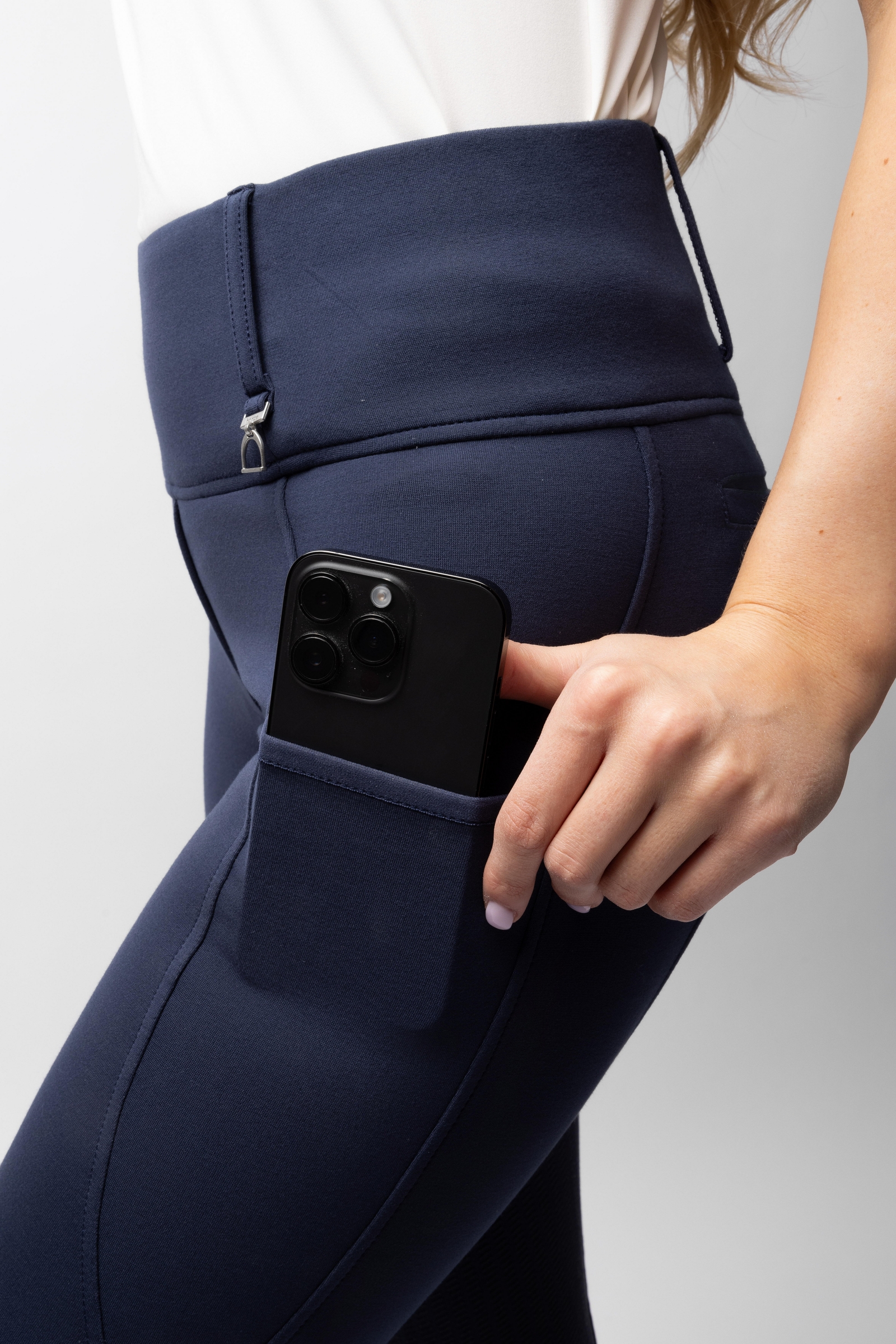 Horze Mira dame ridetights med fuldt s&aelig;de  