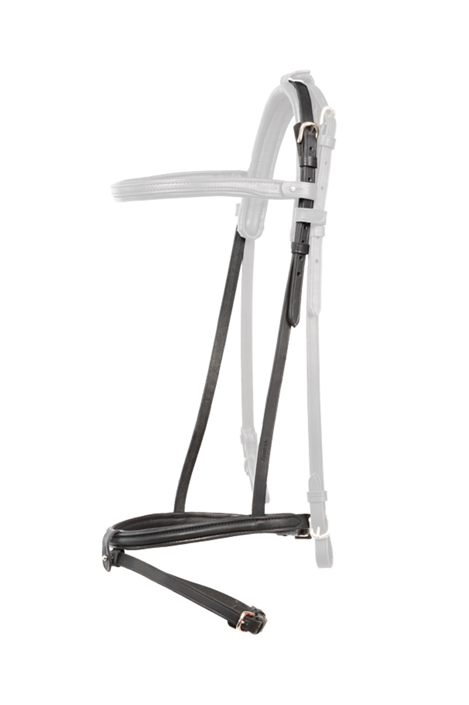 Kavalkade Svartur English Noseband for Kjartan Icelandic Bridle