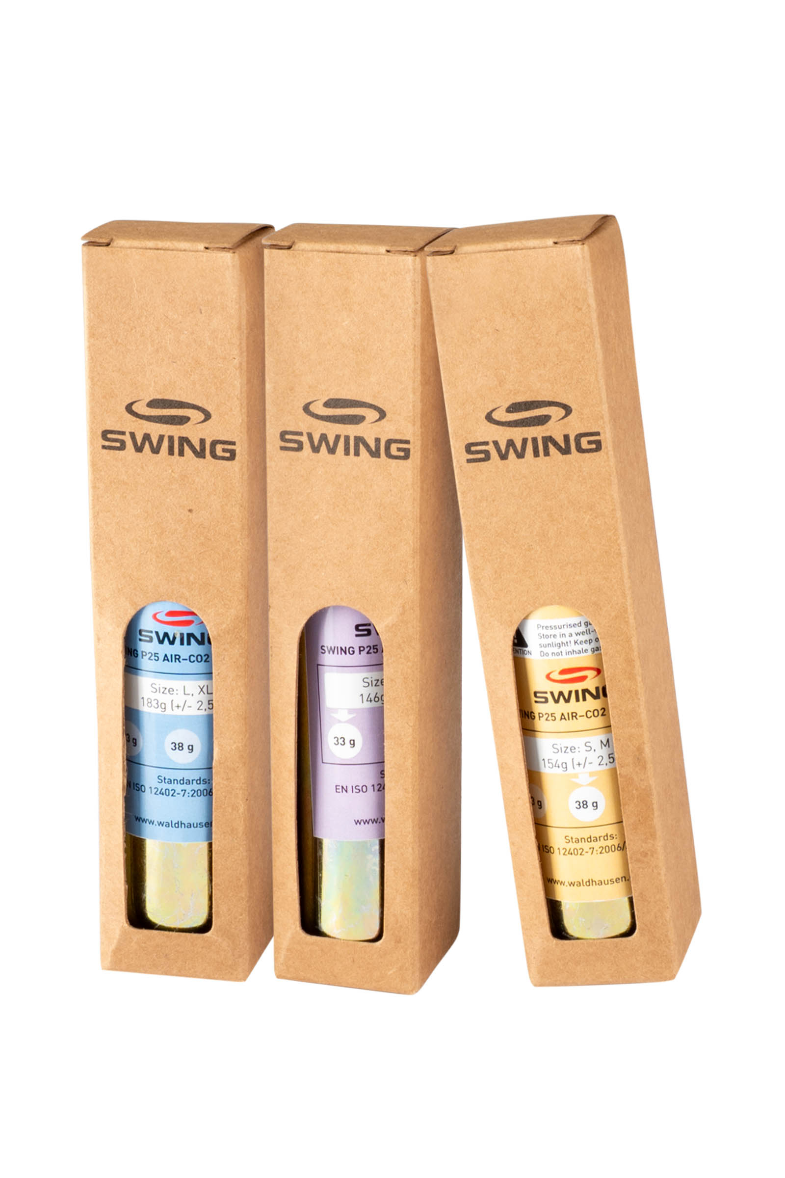 SWING CO2-patron til SWING P25 AIR, L, XL, 45 g