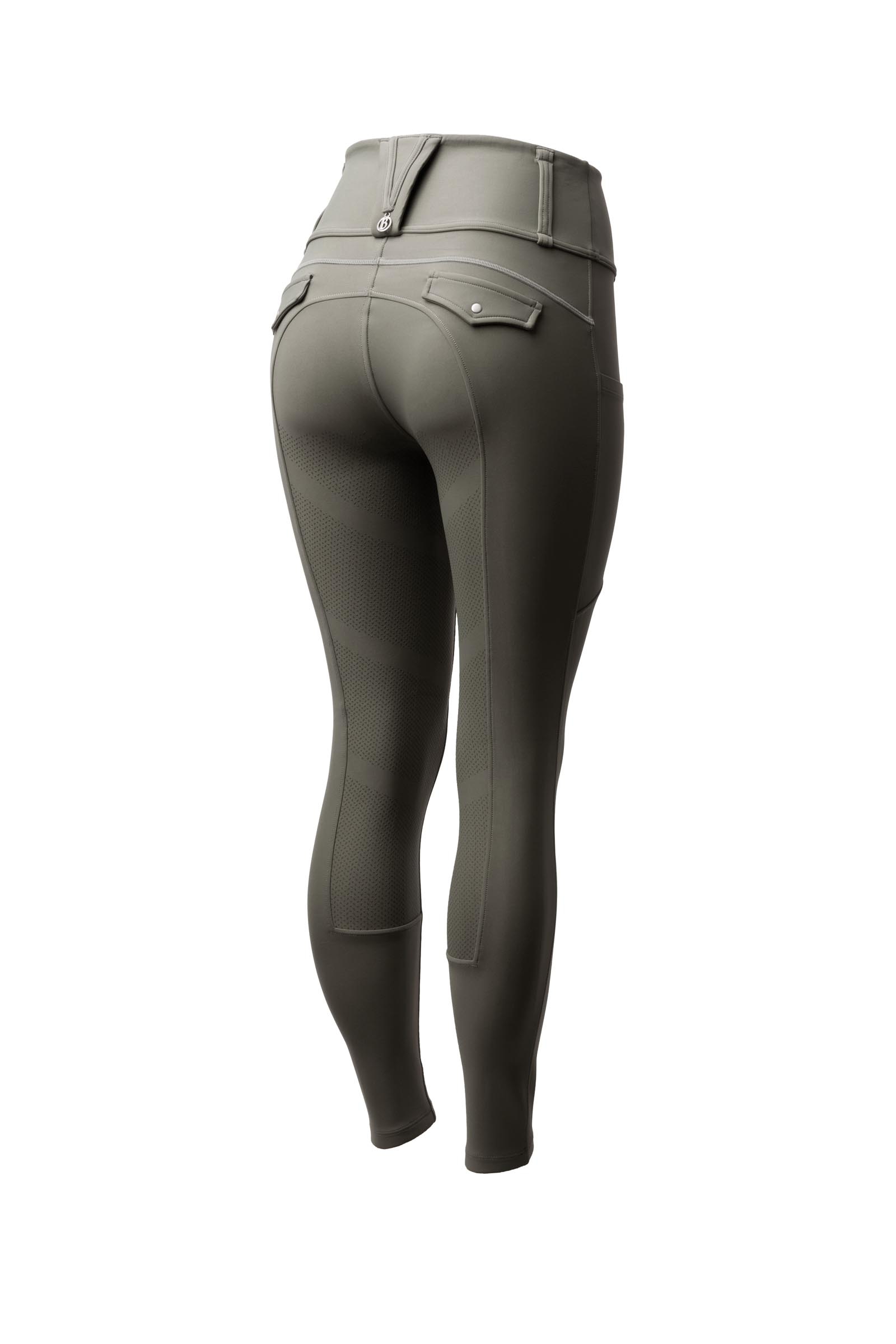 Green B Vertigo Chiara Ridebukser med fuldt s&aelig;de med kompression og hybrid-design  