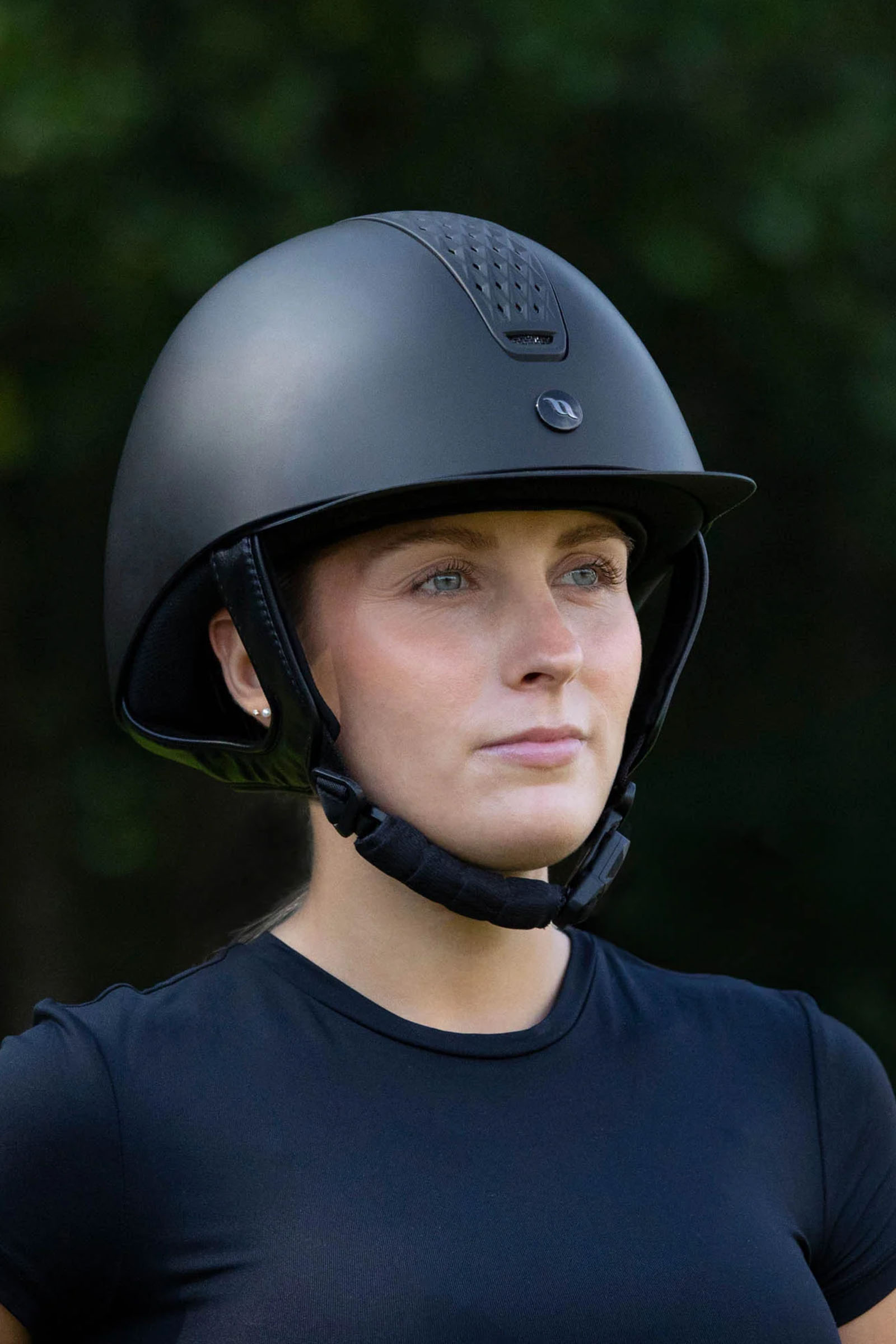 Back on Track Silves ridehjelm med glat top