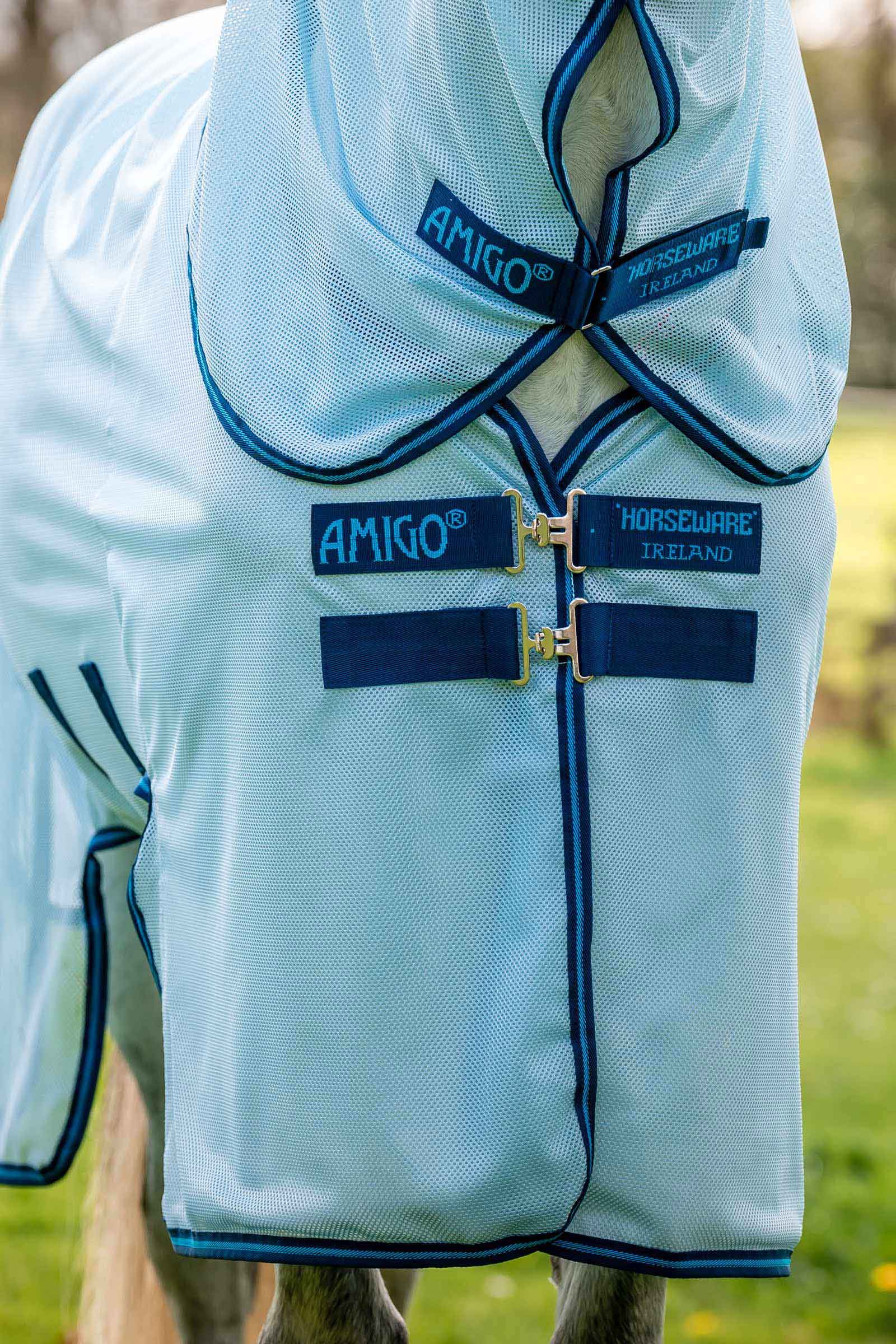 Horseware Amigo Bug Buster flued&aelig;kken med aftagelig halsdel