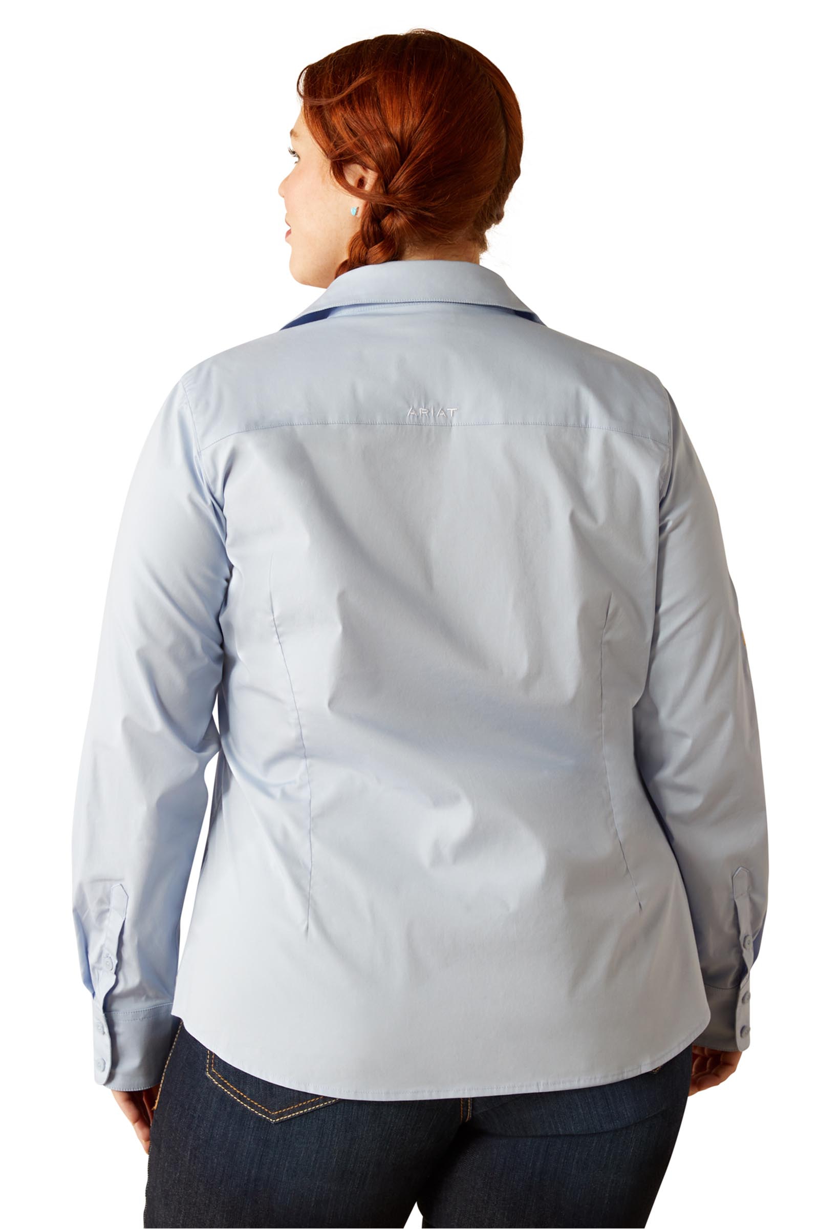 Ariat Team Kirby lang&aelig;rmet dame-skjorte med stretch