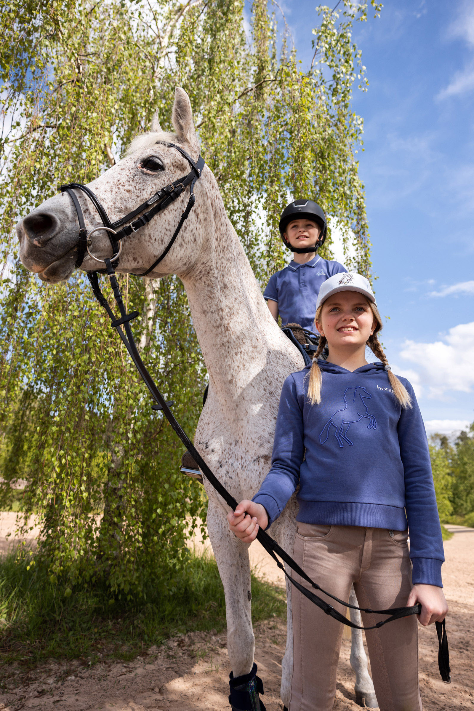 Horze Selma Hoodie, børnemodel