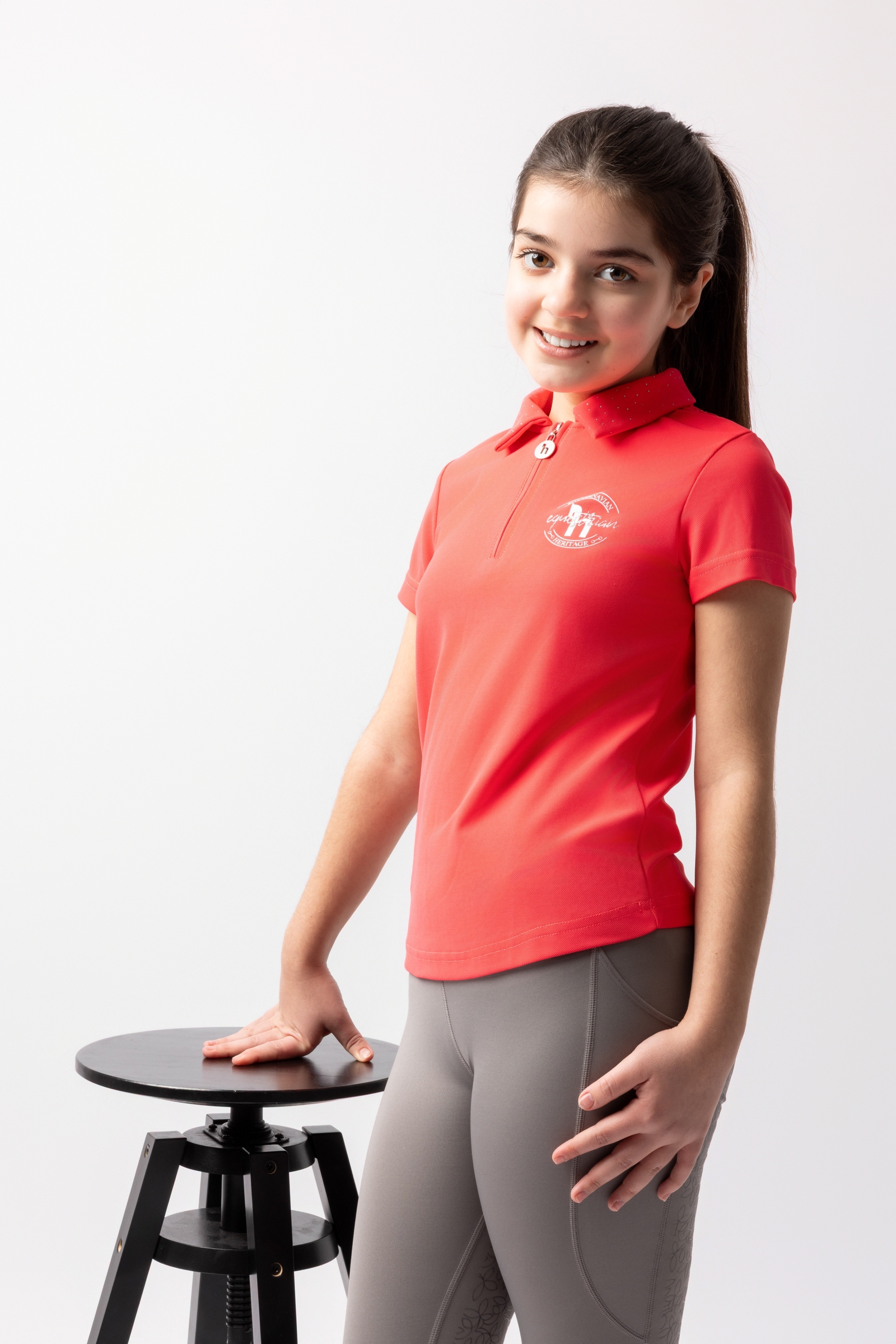 Horze Fay b&oslash;rne poloshirt  