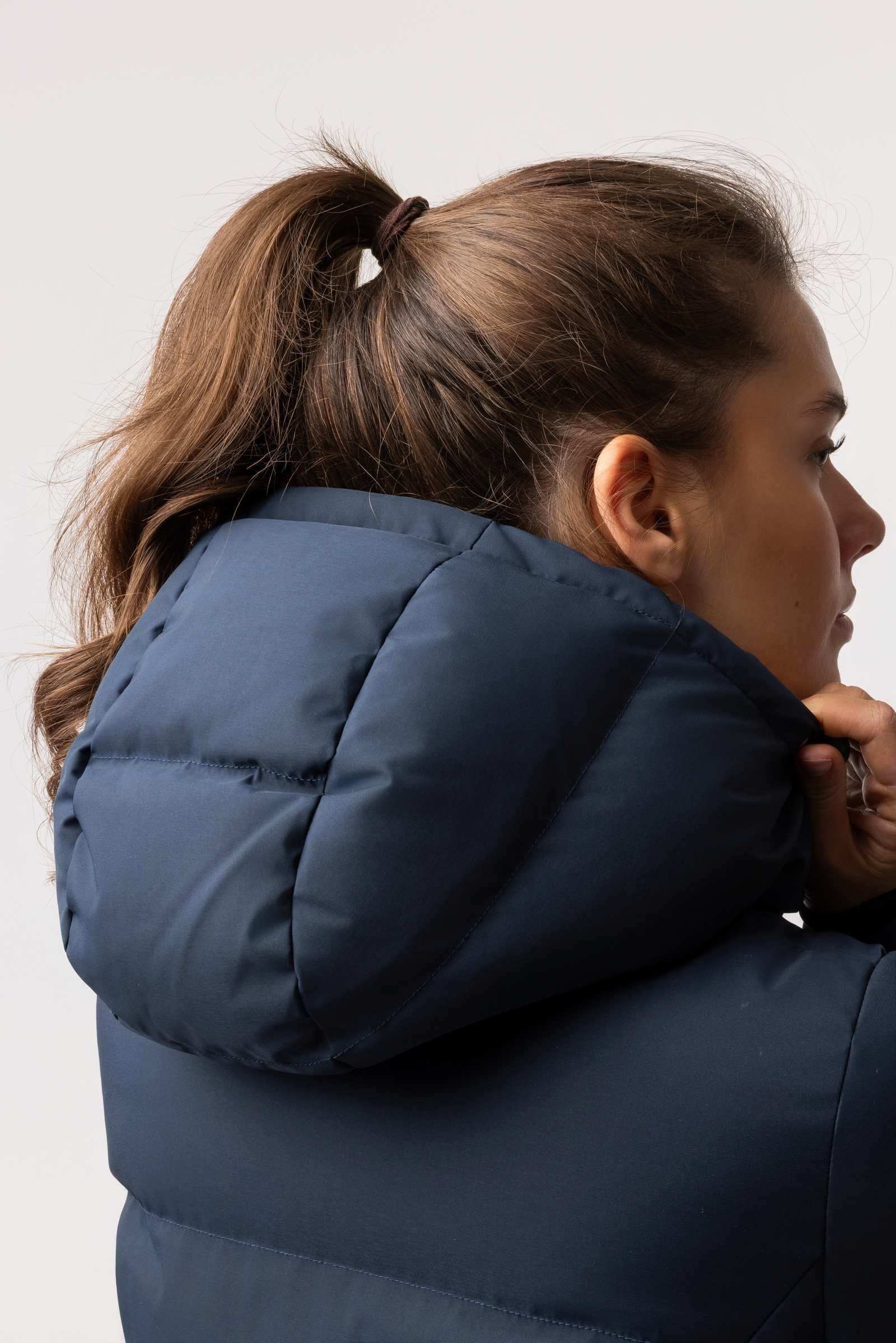 Horze Paloma lang polstret frakke til kvinder