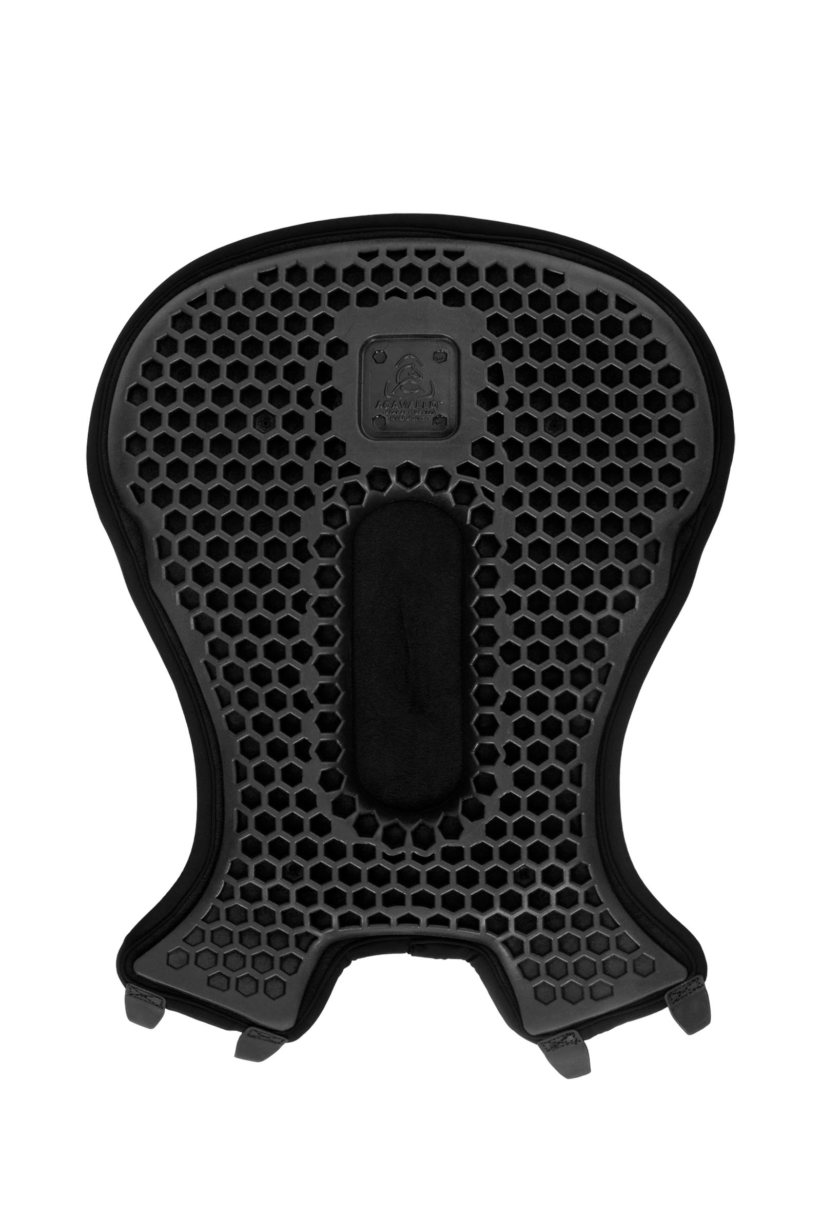 Black Acavallo Ortho-Skamben Western S&aelig;deovertr&aelig;k Hexa Gel-Out Dri-Lex, 20 mm  