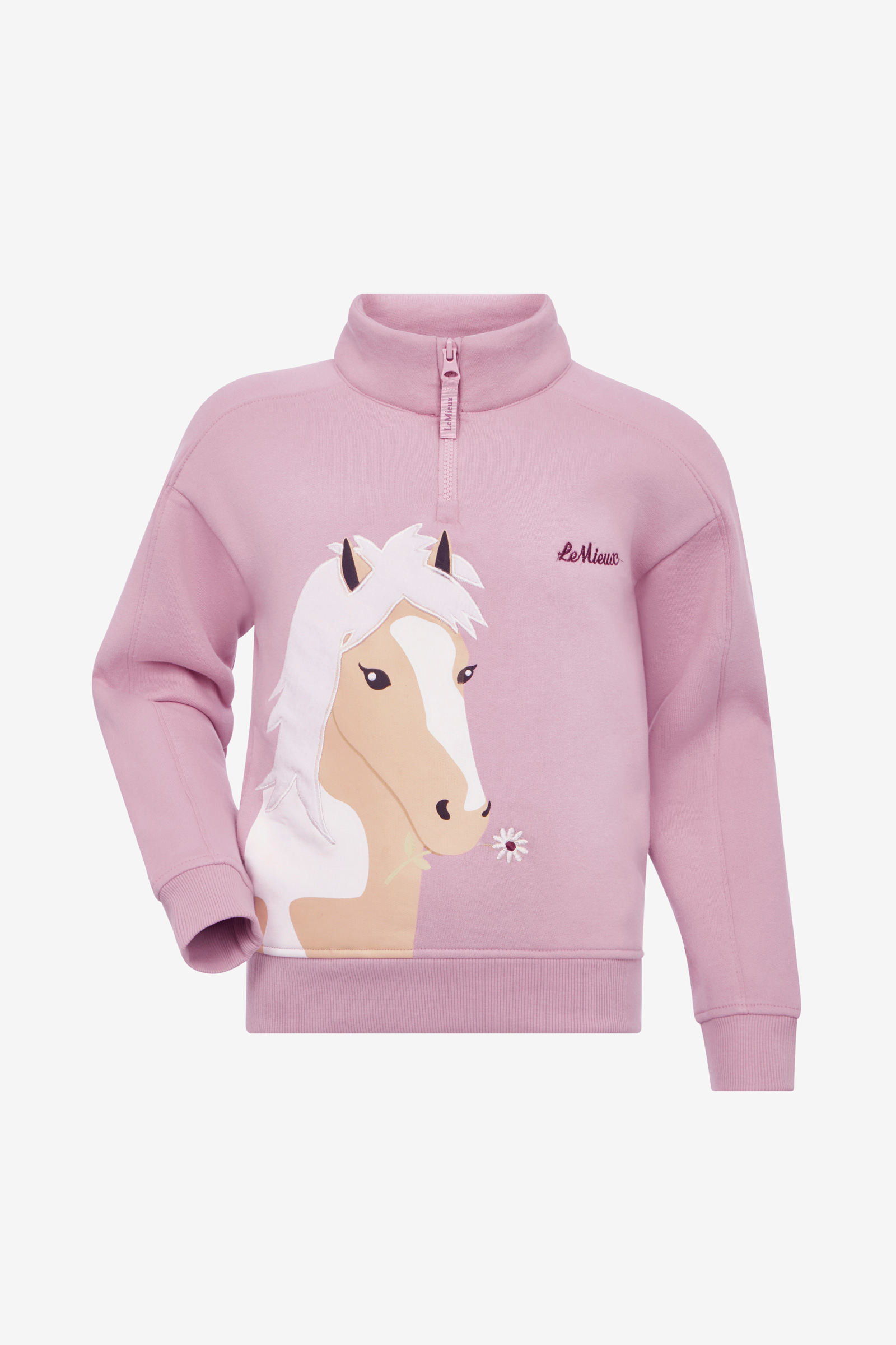 LeMieux Mini Quinn b&oslash;rne kvart lynl&aring;s sweatshirt