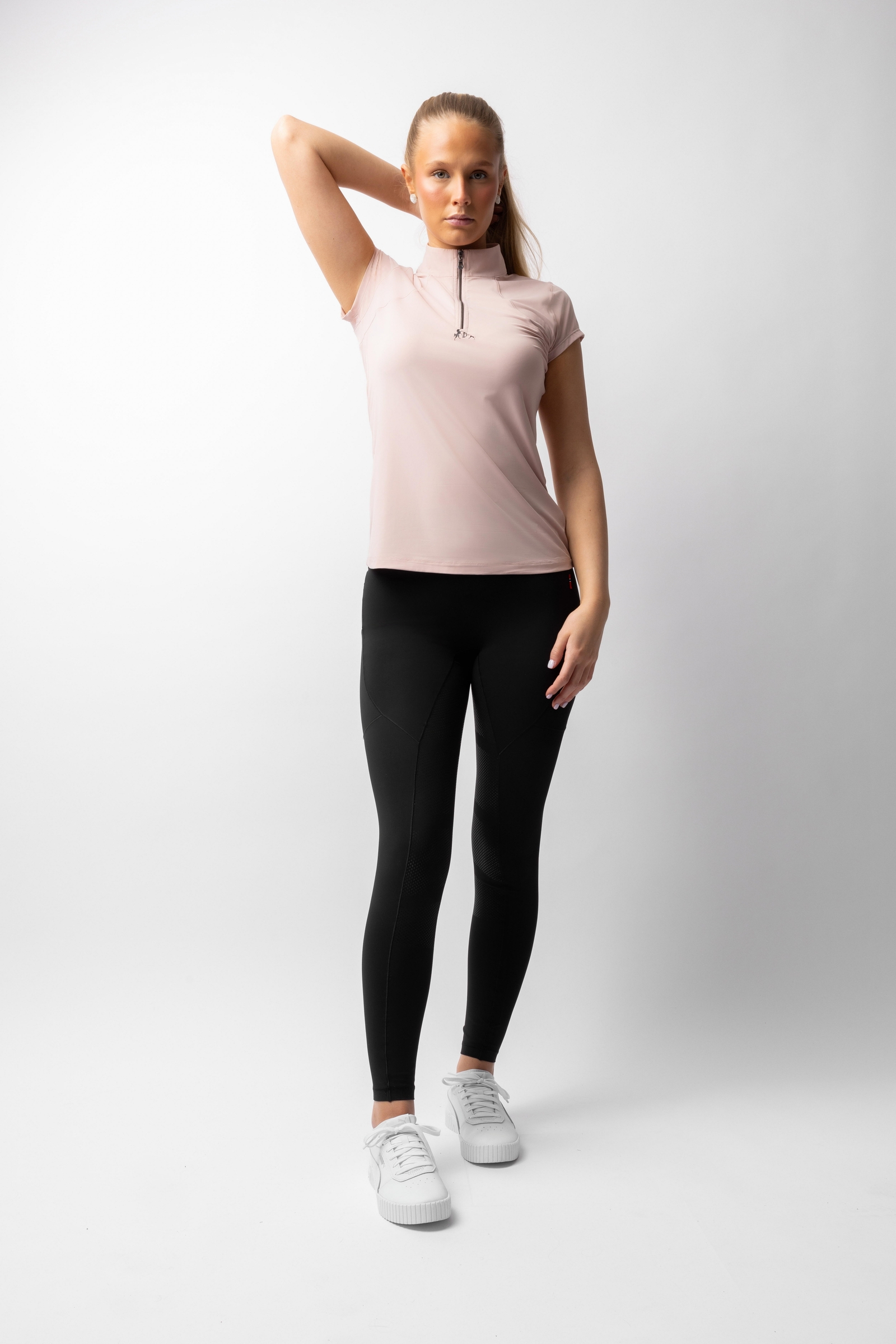 B Vertigo Joelle tr&aelig;ningsshirt med korte &aelig;rmer til damer, UPF 40+