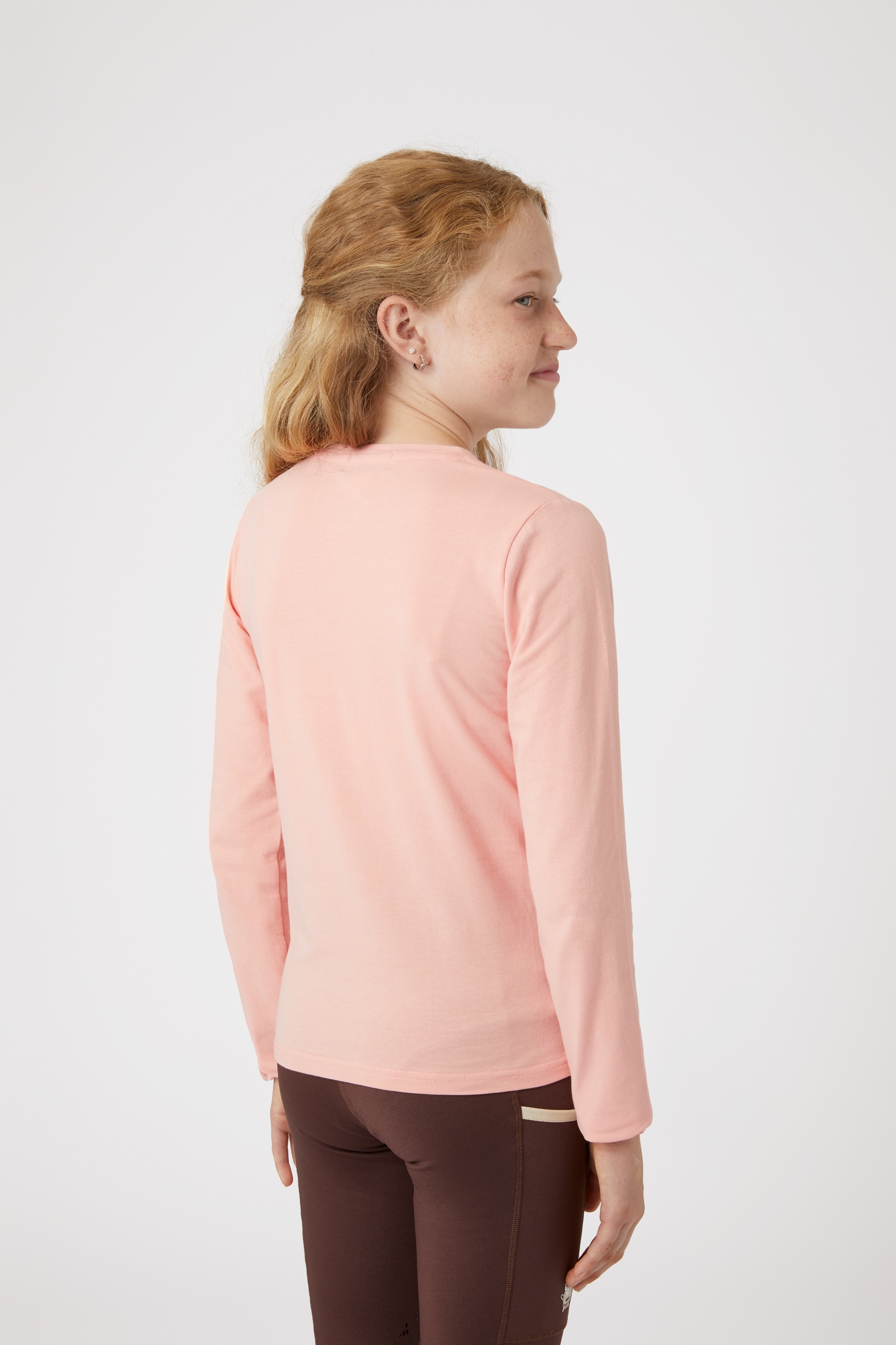 Horze Monster Langeærmet Bluse, børnemodel