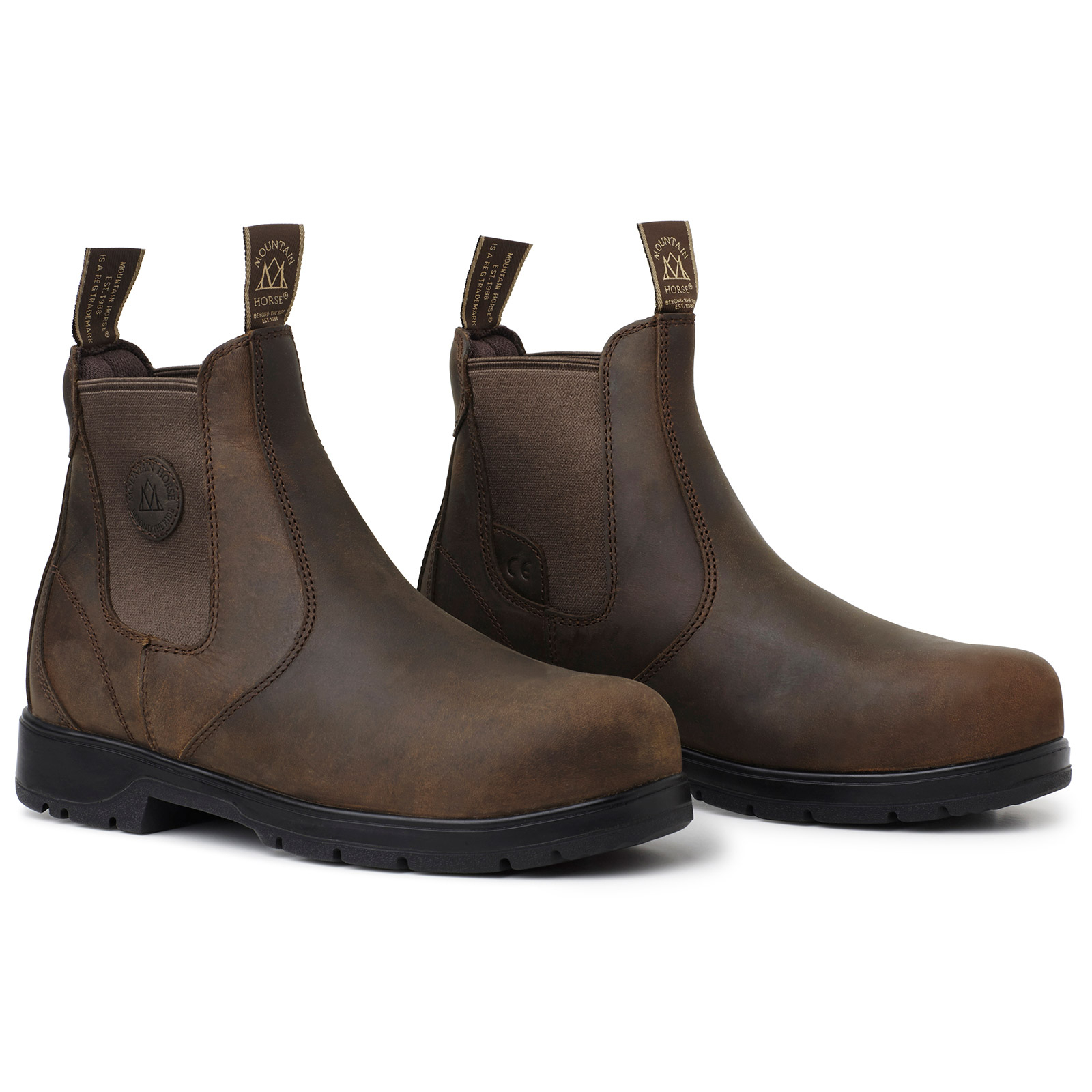 Brown Mountain Horse XTR Lite Protective Jodhpur St&oslash;vler med Aluminium T&aring;kappe