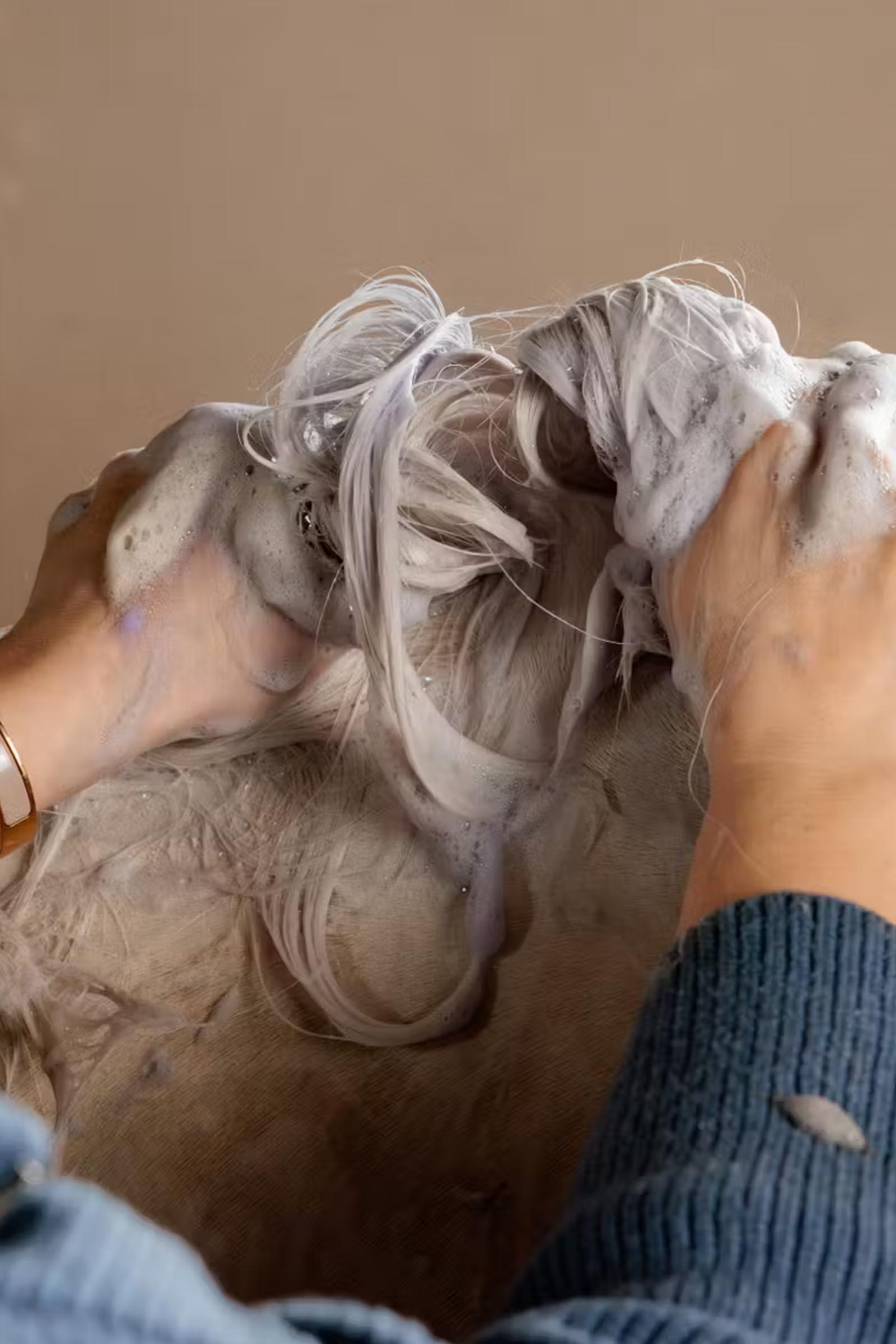 Grooming Deluxe Mandel gloss lilla shampoo, 500 ml