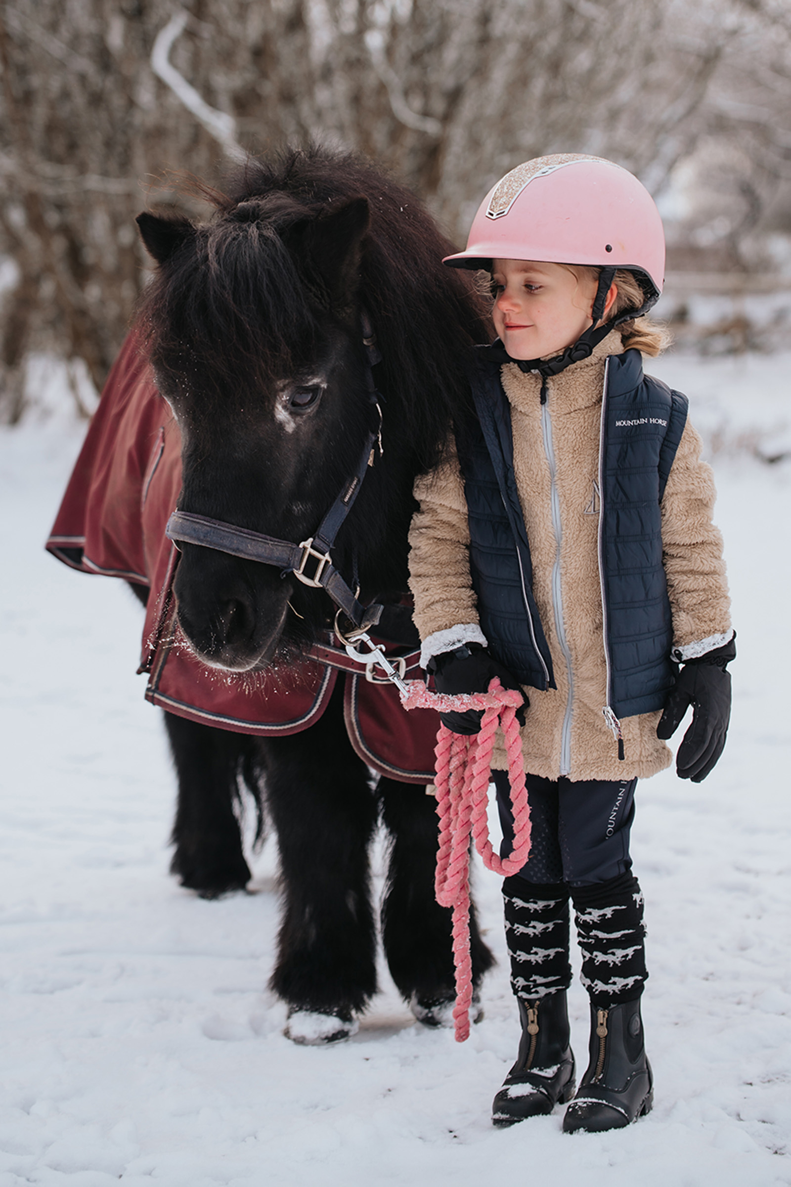 Mountain Horse Fuzzy Fleece Junior