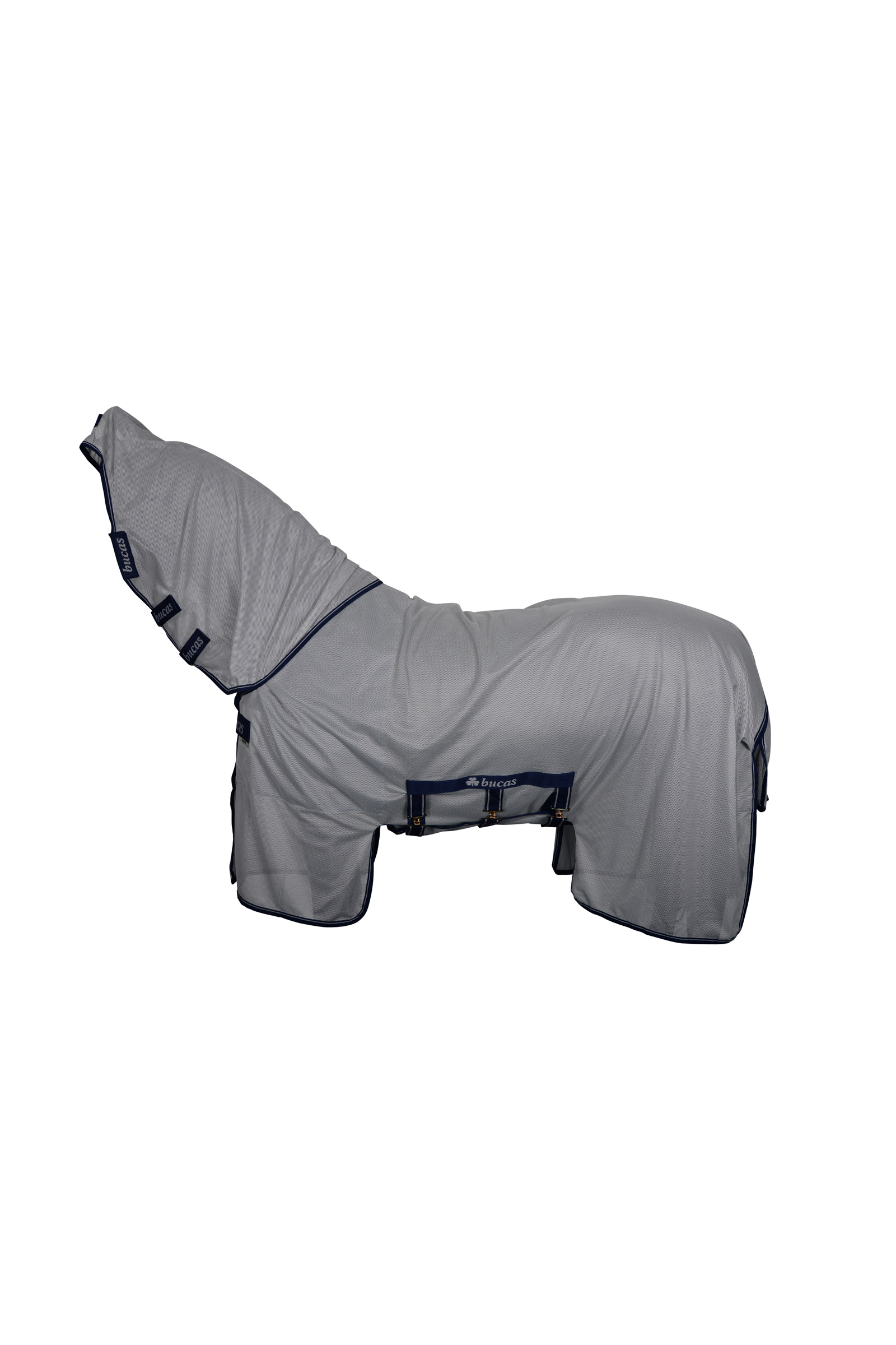 Bucas Buzz-Off X Big Neck fluedækken med fast halsdel