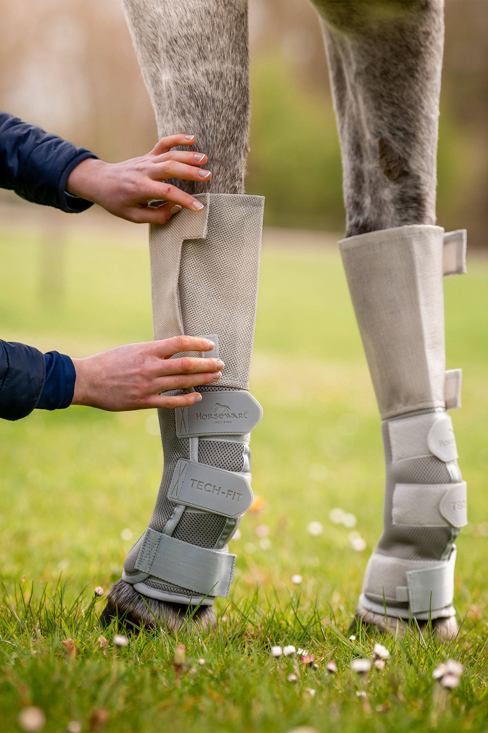 Horseware Rambo Tech-Fit Flueben (S&aelig;t med 4)