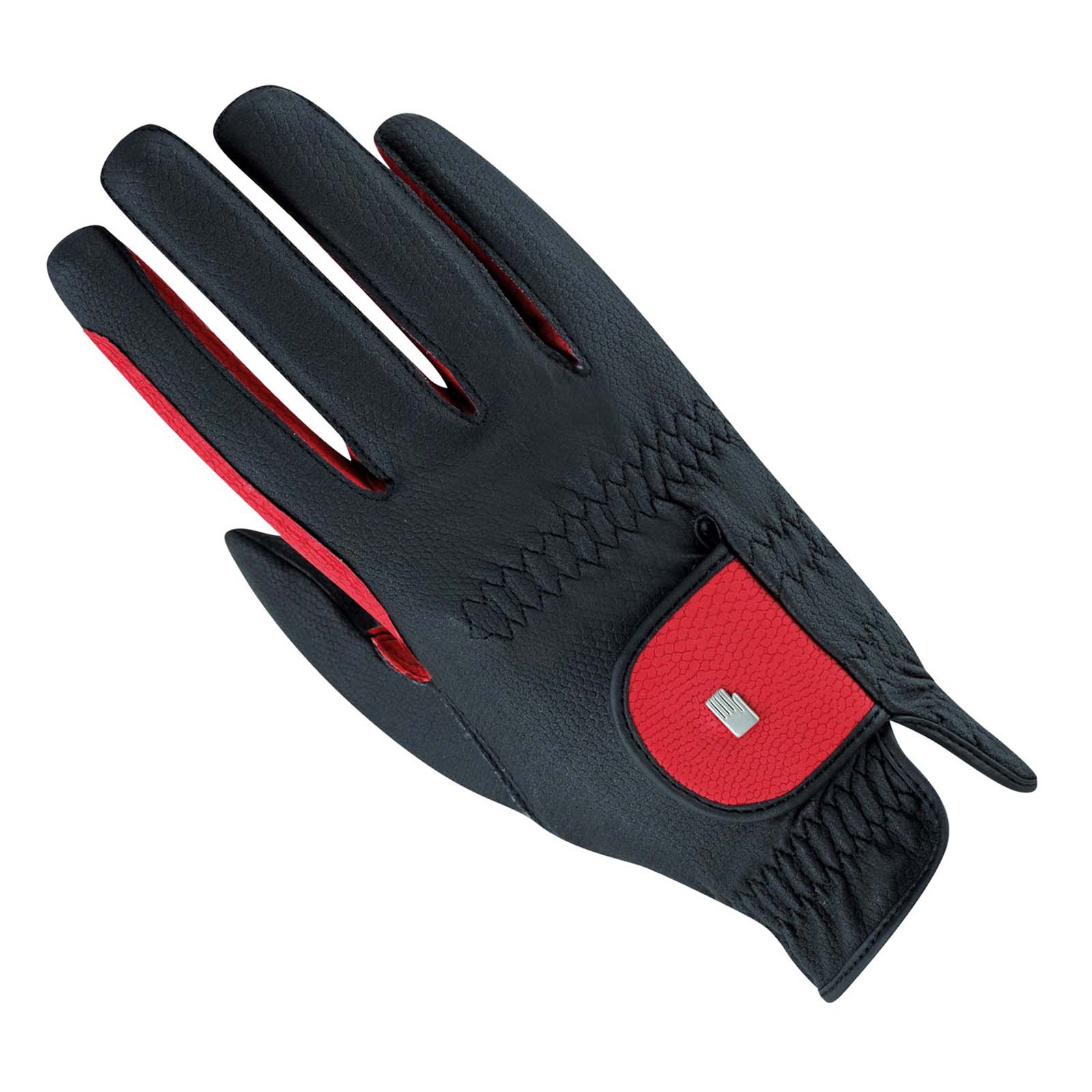 Black/Red Roeckl Malta Roeck grip tofarvet