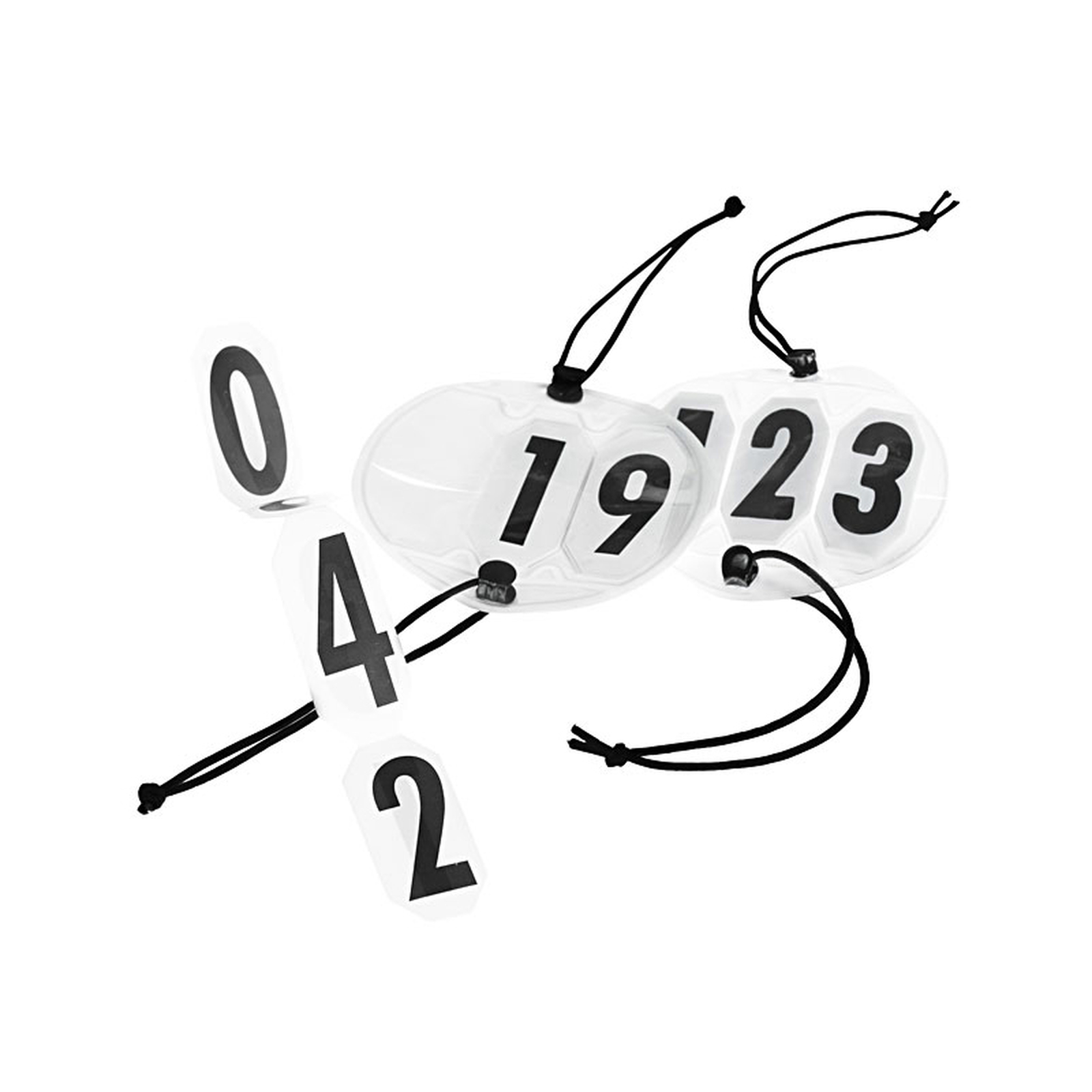 Horze trensenummer, stor rund.