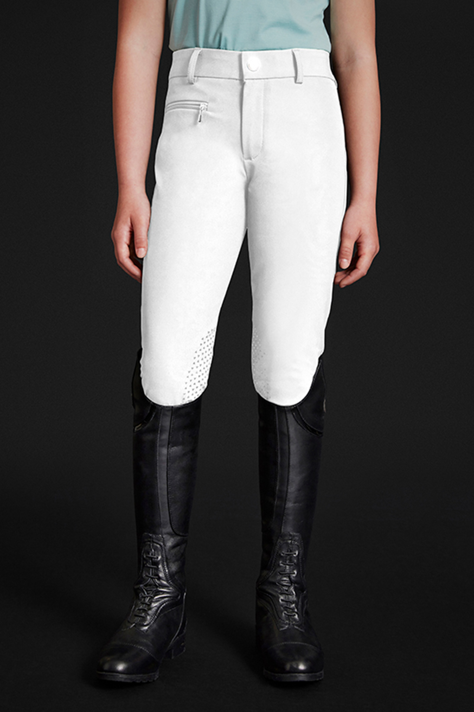 WH/AB Mountain Horse Crown Knee Grip Ridebukser, børnemodel