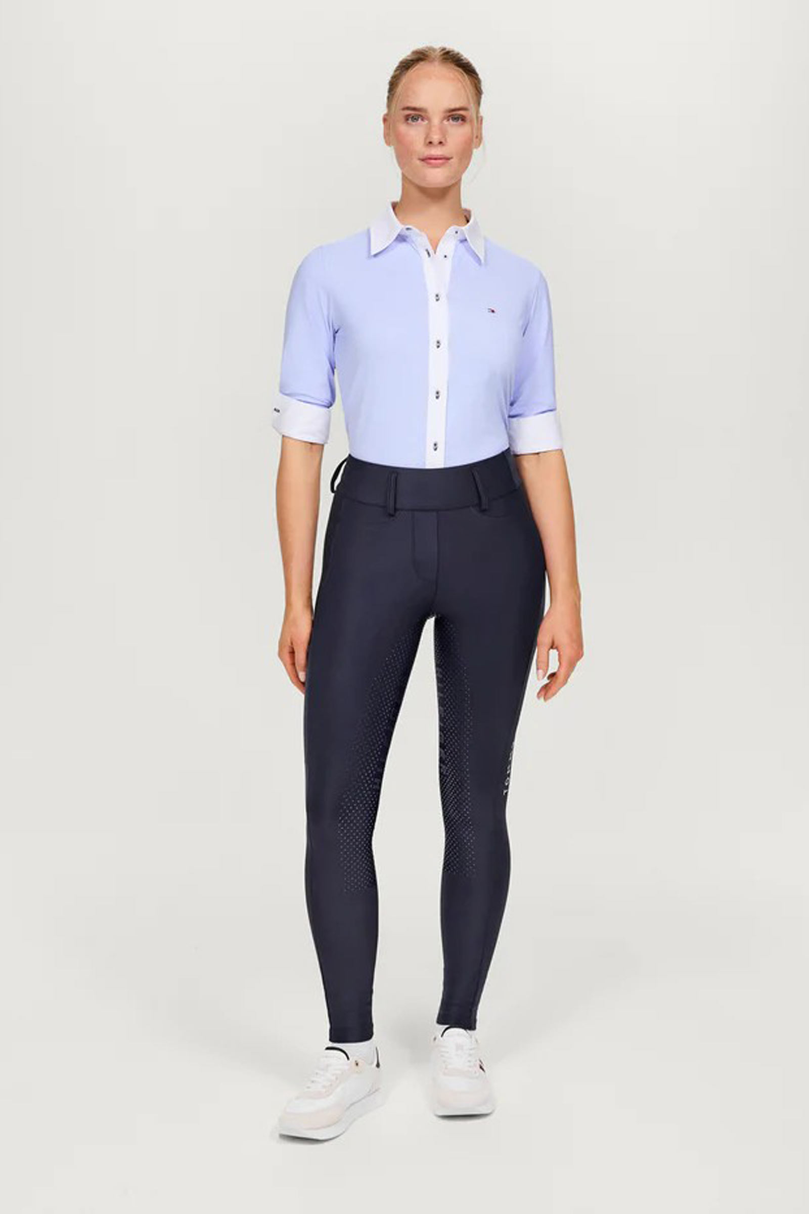 Tommy Hilfiger Equestrian Highland hybrid ridebukser med fuldt grip til damer