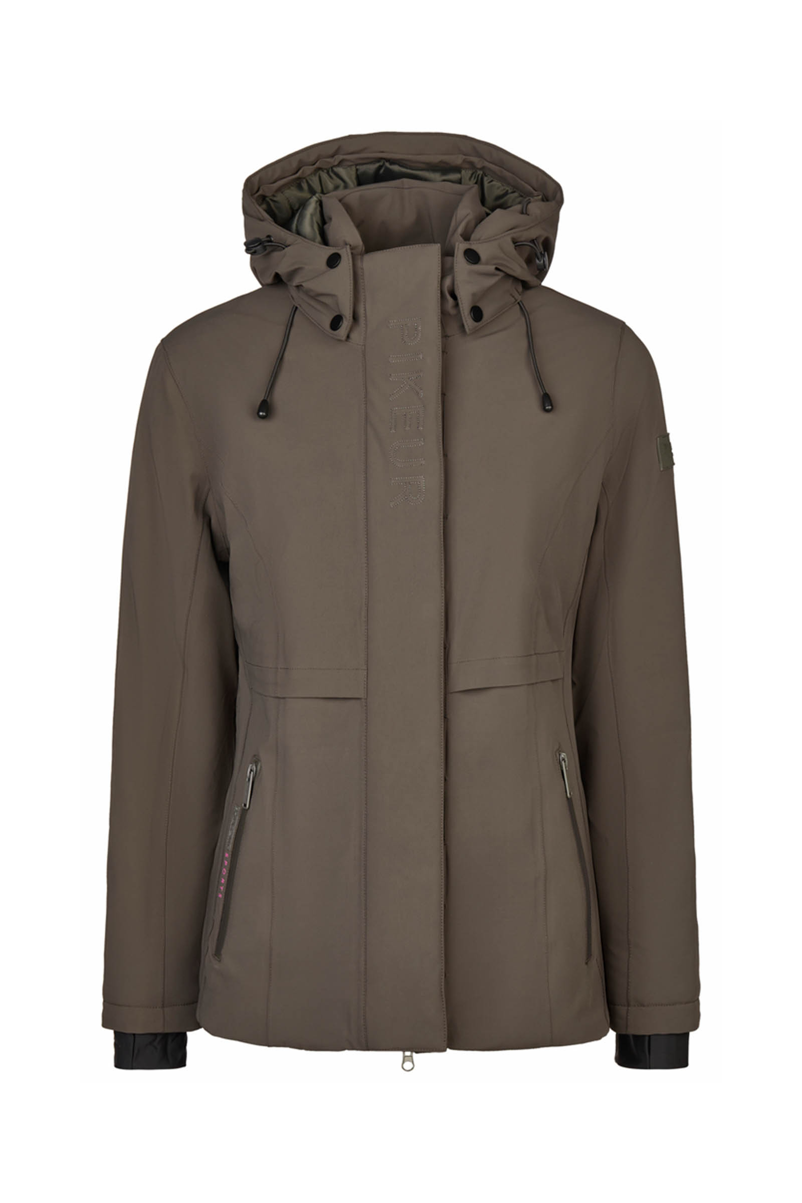 Deep Khaki Pikeur Sports Dame Vandt&aelig;t Jakke