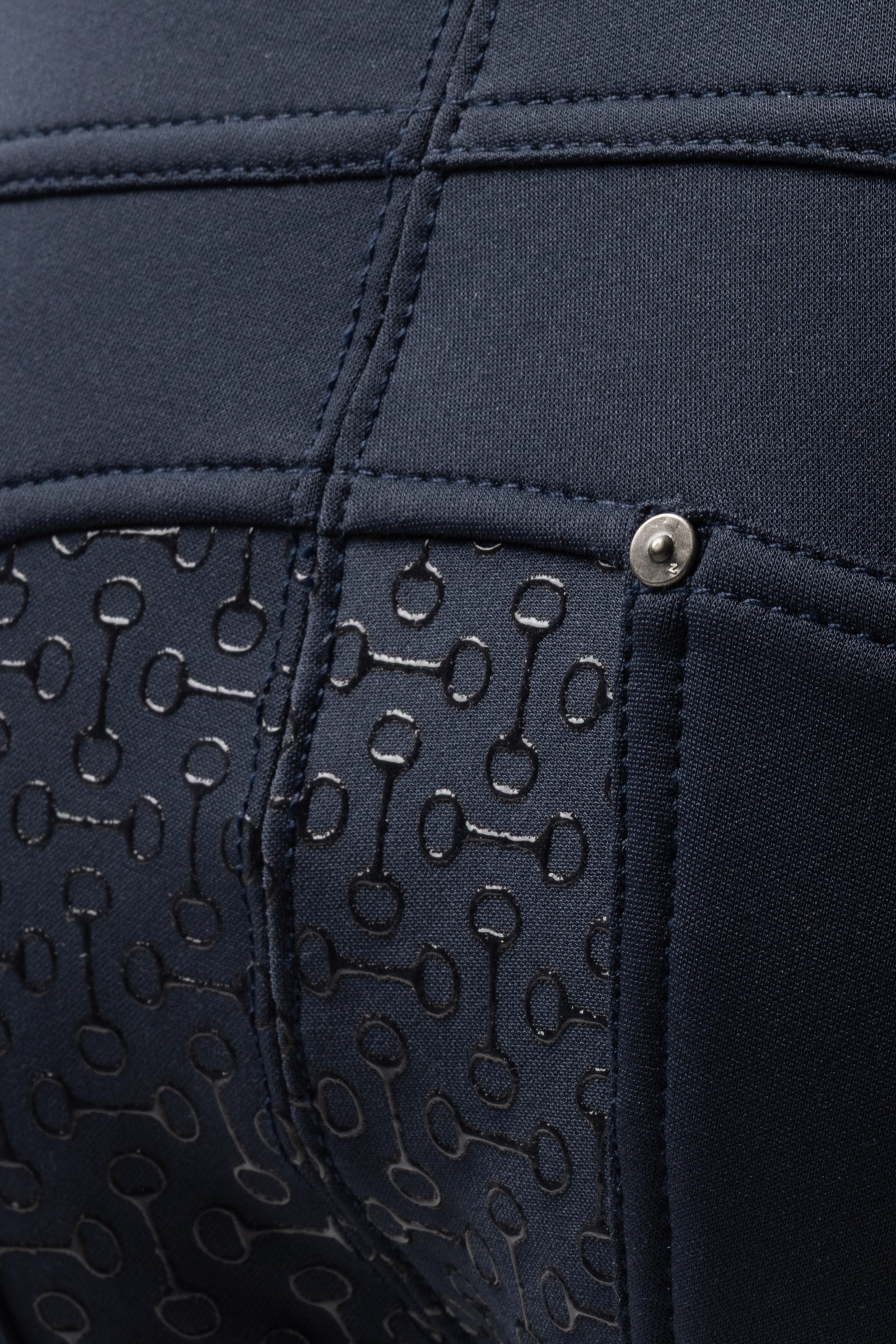 Horze Rhea termoridebukser med silikone og baglommer, børnemodel