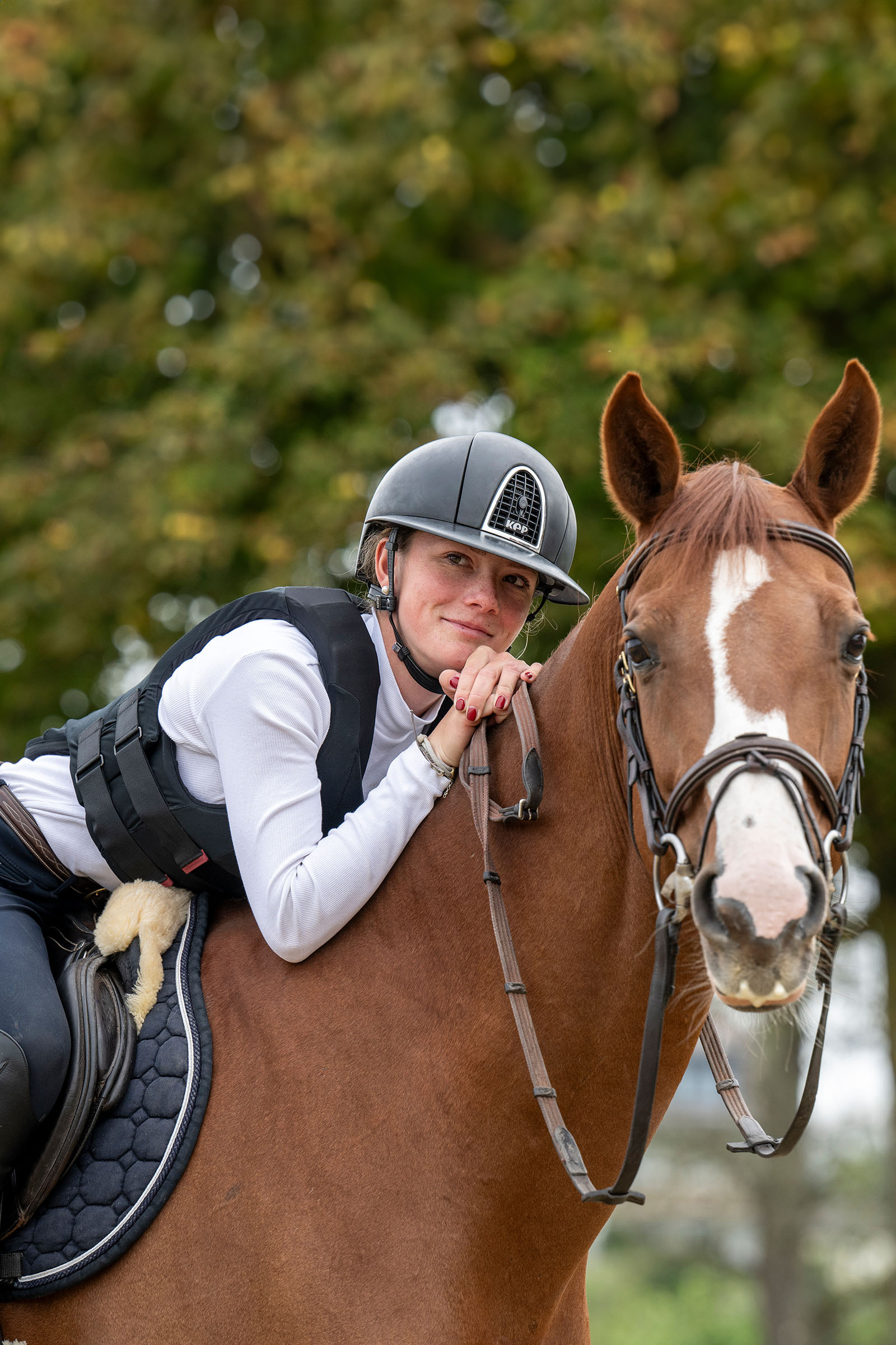 Komperdell Ultra Fit ridekropsbeskytter