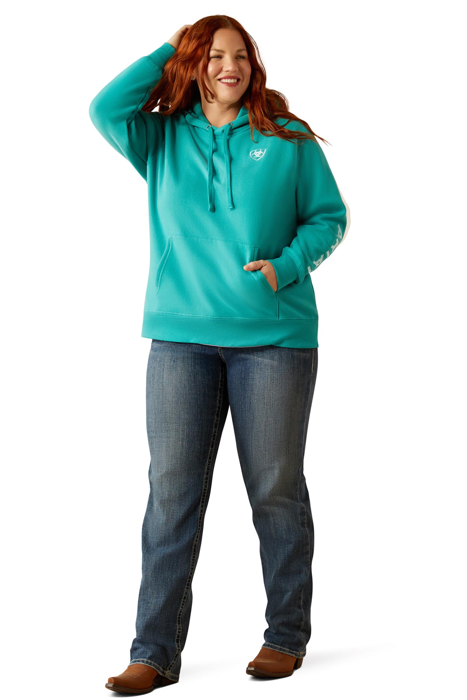 Ariat Logo 2.0 dame hættetrøje