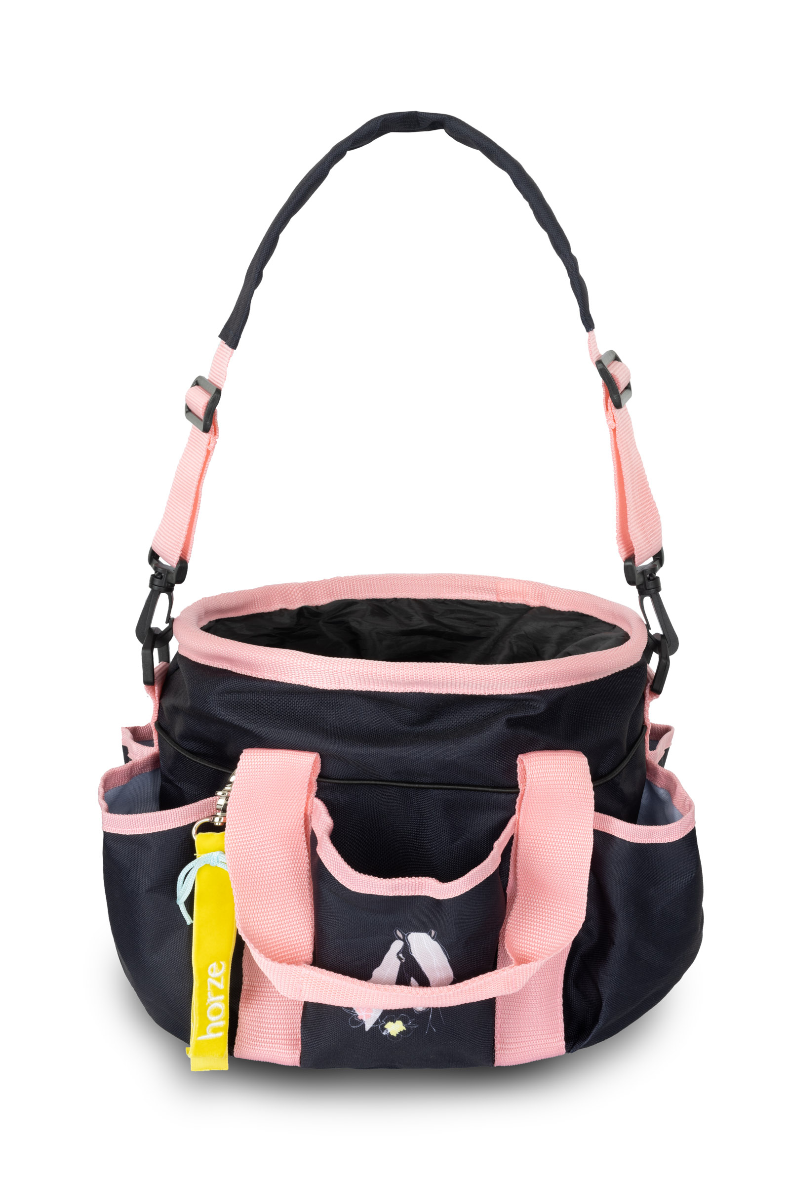 dark navy Horze Kids strigletaske