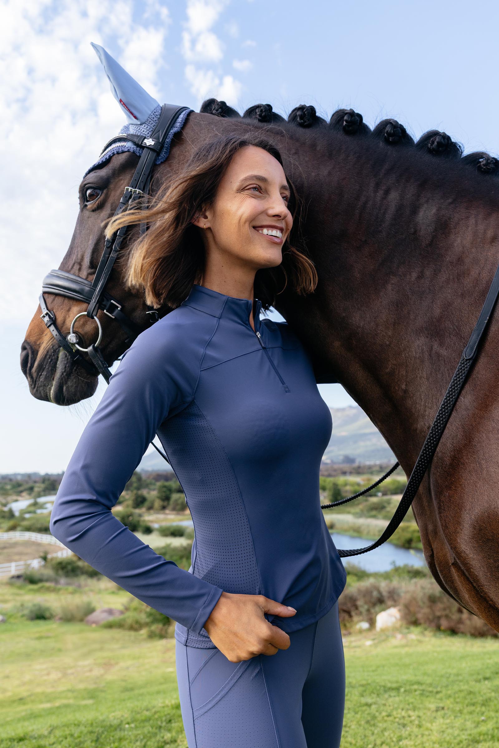 LeMieux Airflow dame lang&aelig;rmet baselayer