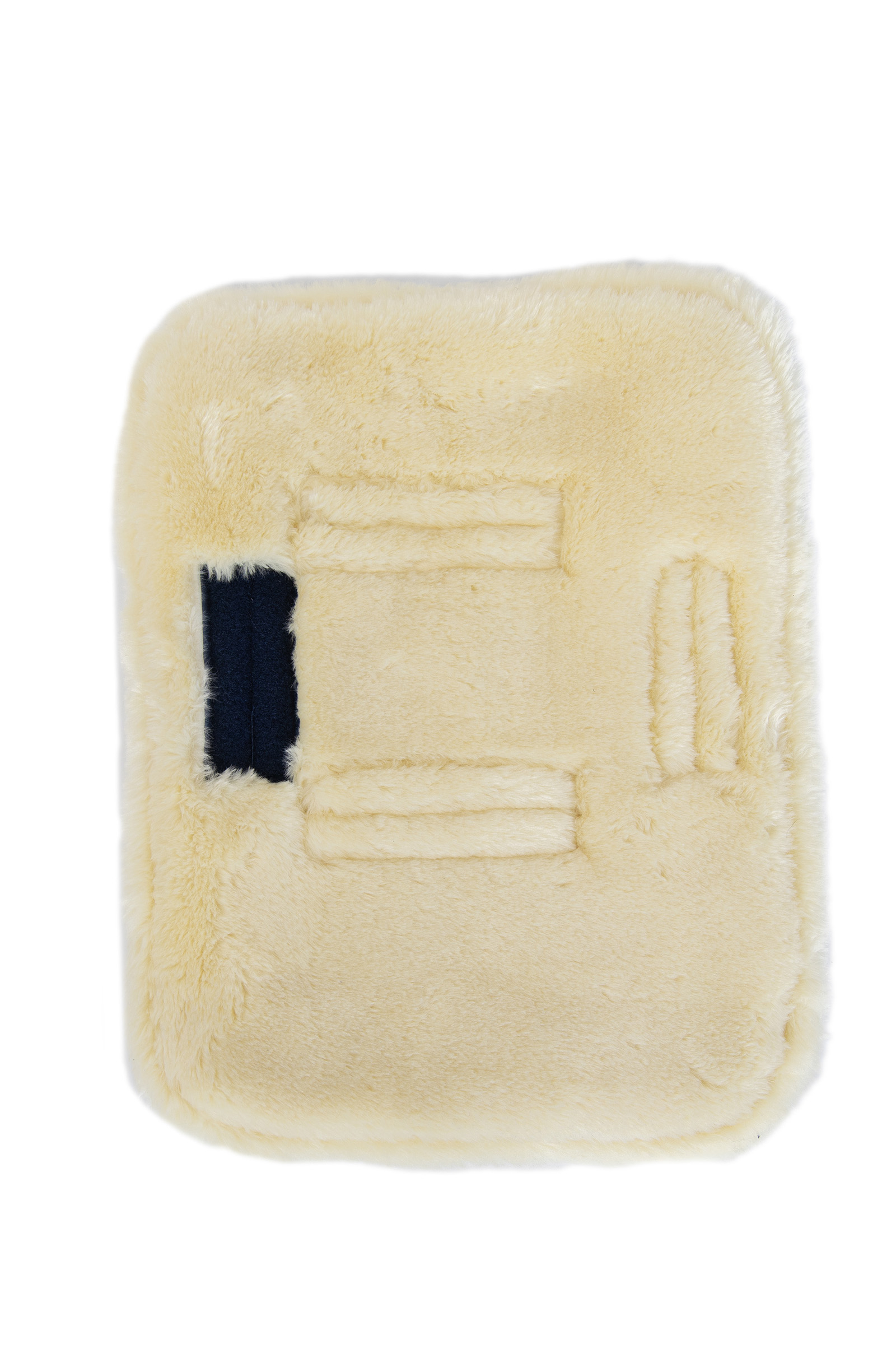 Kentucky Horsewear Quiltet Chest Expander med fåreskind 2 spænder