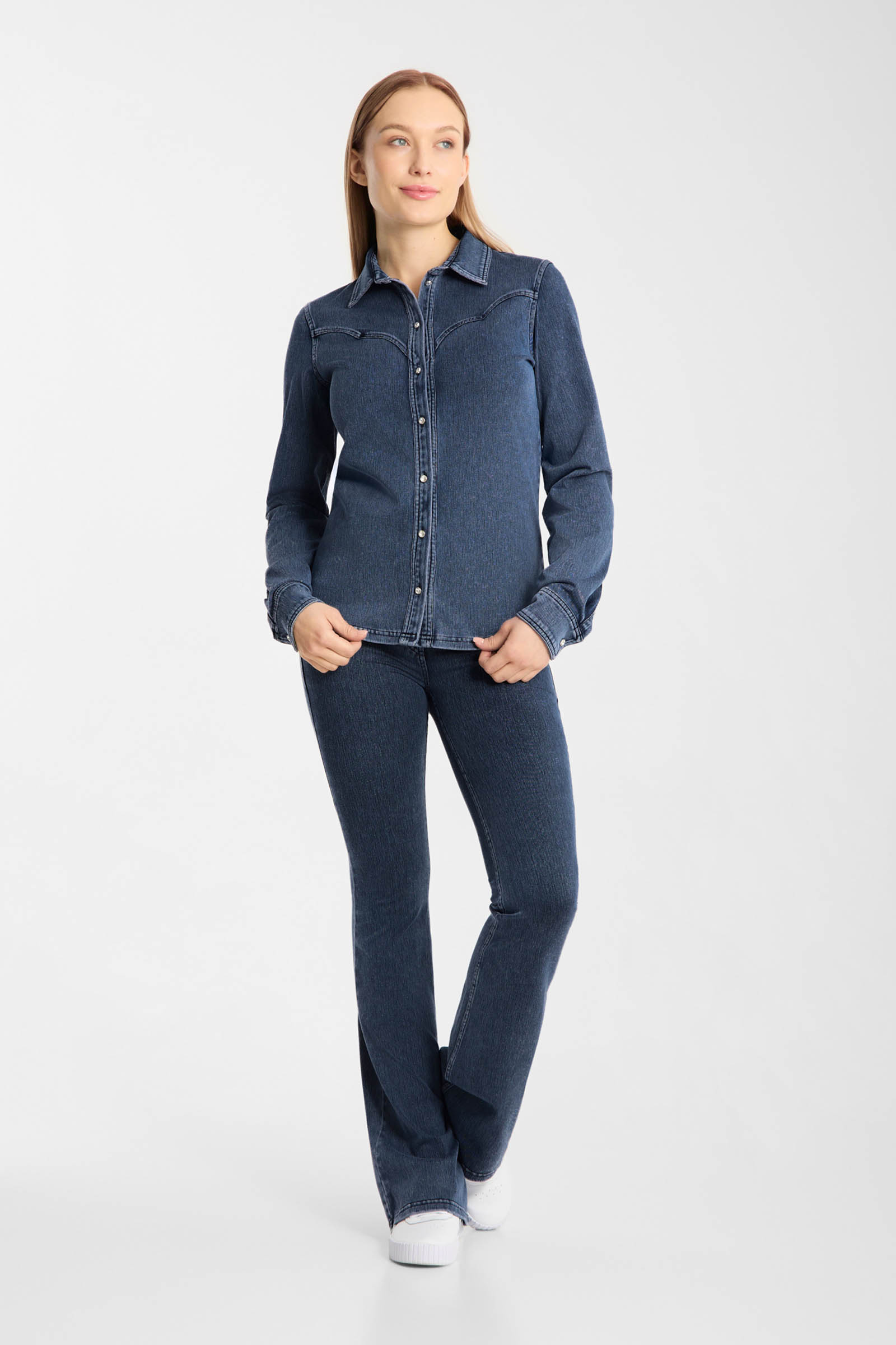 Horze Ulrika westernskjorte til damer