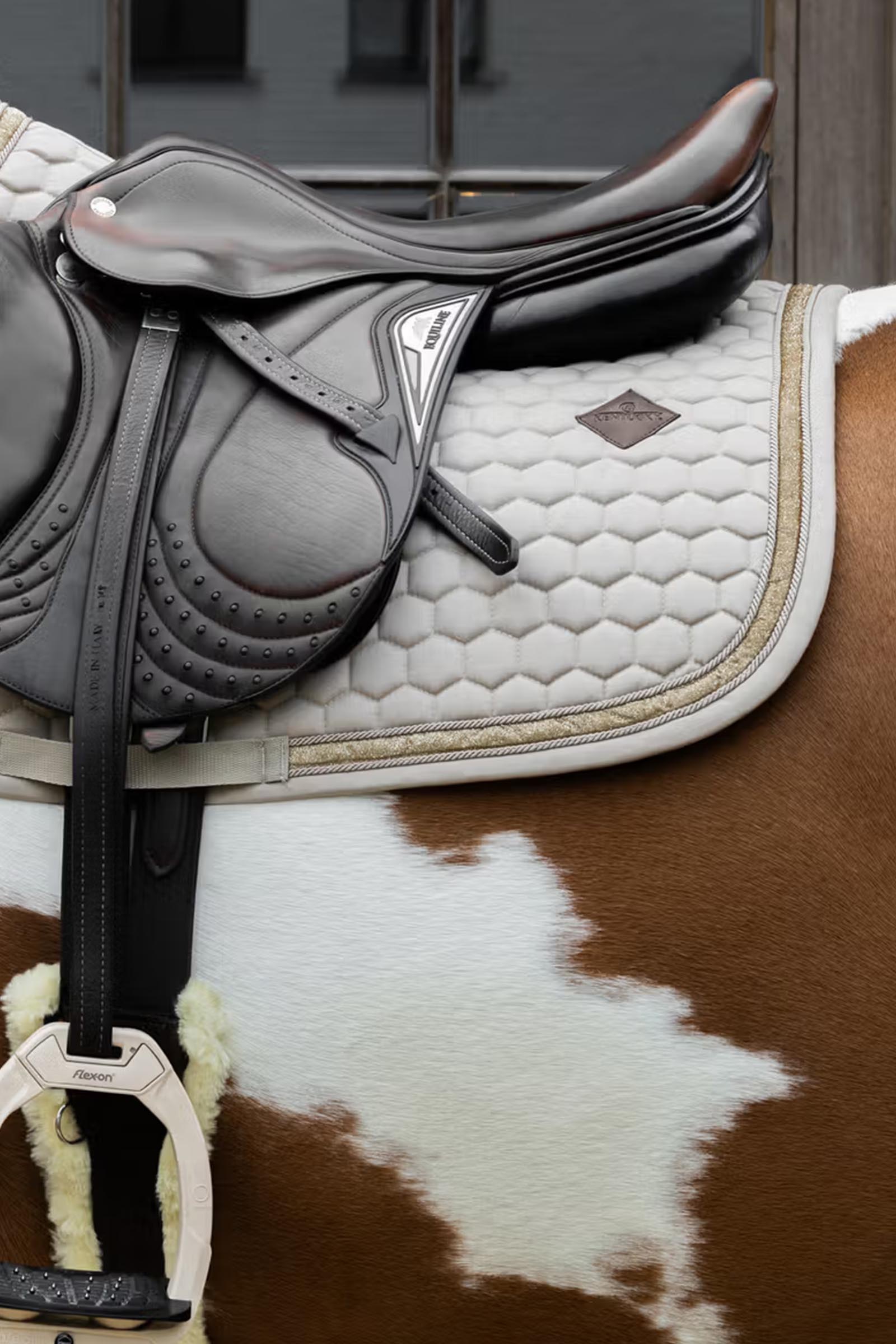 Kentucky Horsewear springunderlag med glitterkant  