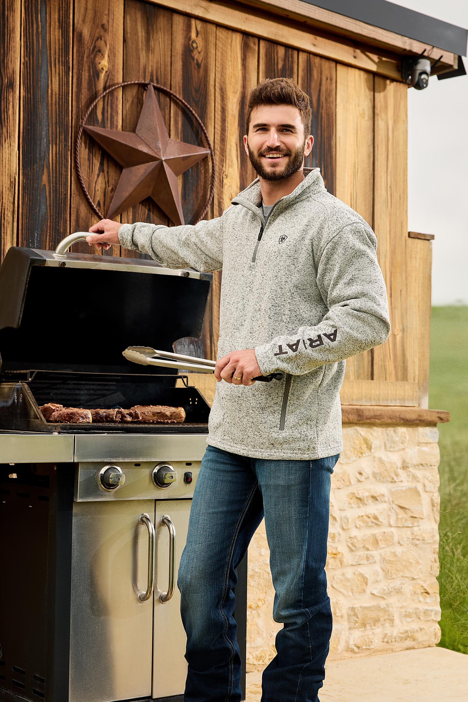 Ariat M7 Rocker Stretch Legacy Herre jeans