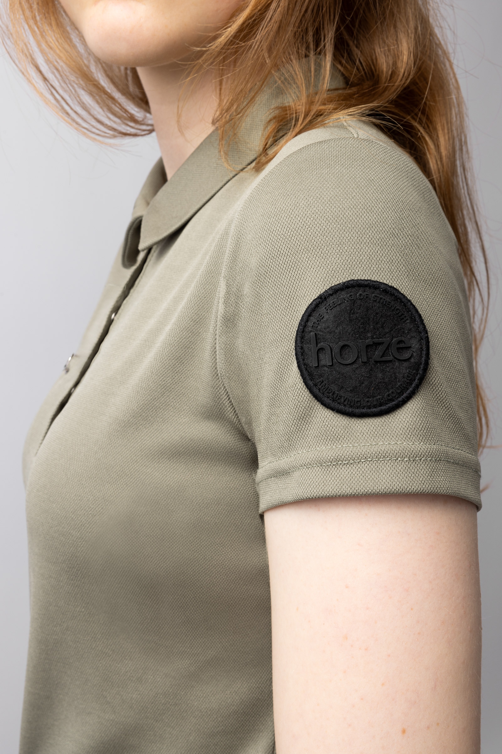 Horze Denise funktionel, kortærmet poloshirt, damemodel