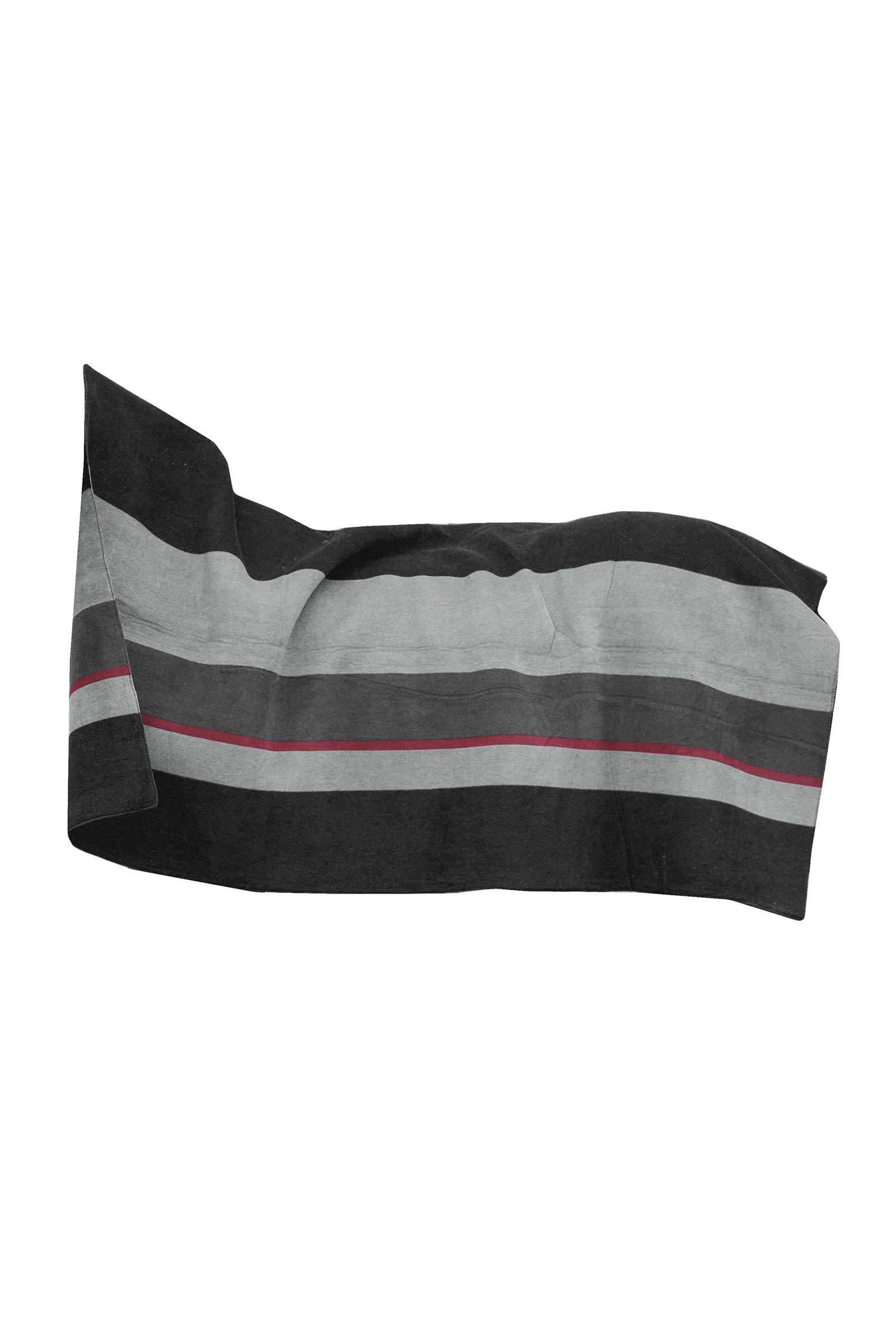 Black/Gray Kentucky Horsewear Heavy Fleecedækken