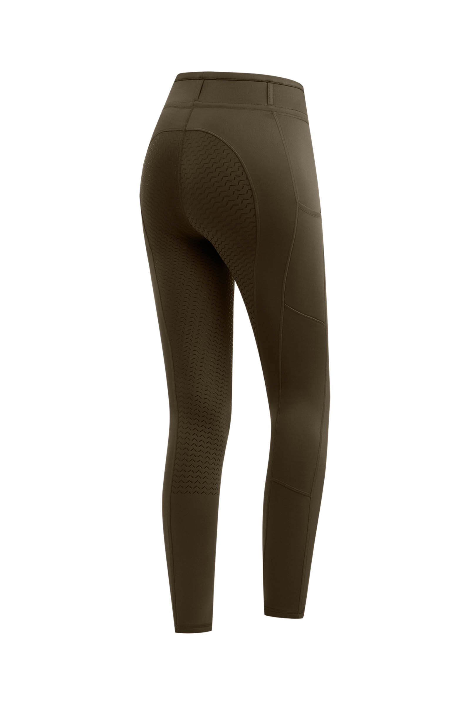 Green Brown ELT Ella Women's rideleggings med fuldgrip