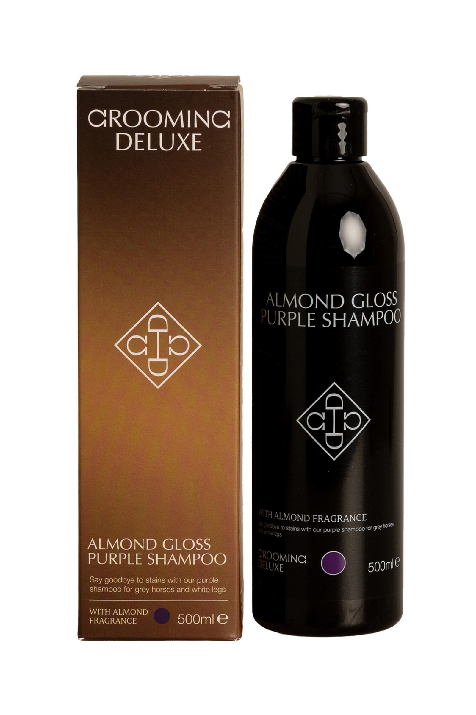 Grooming Deluxe Mandel gloss lilla shampoo, 500 ml