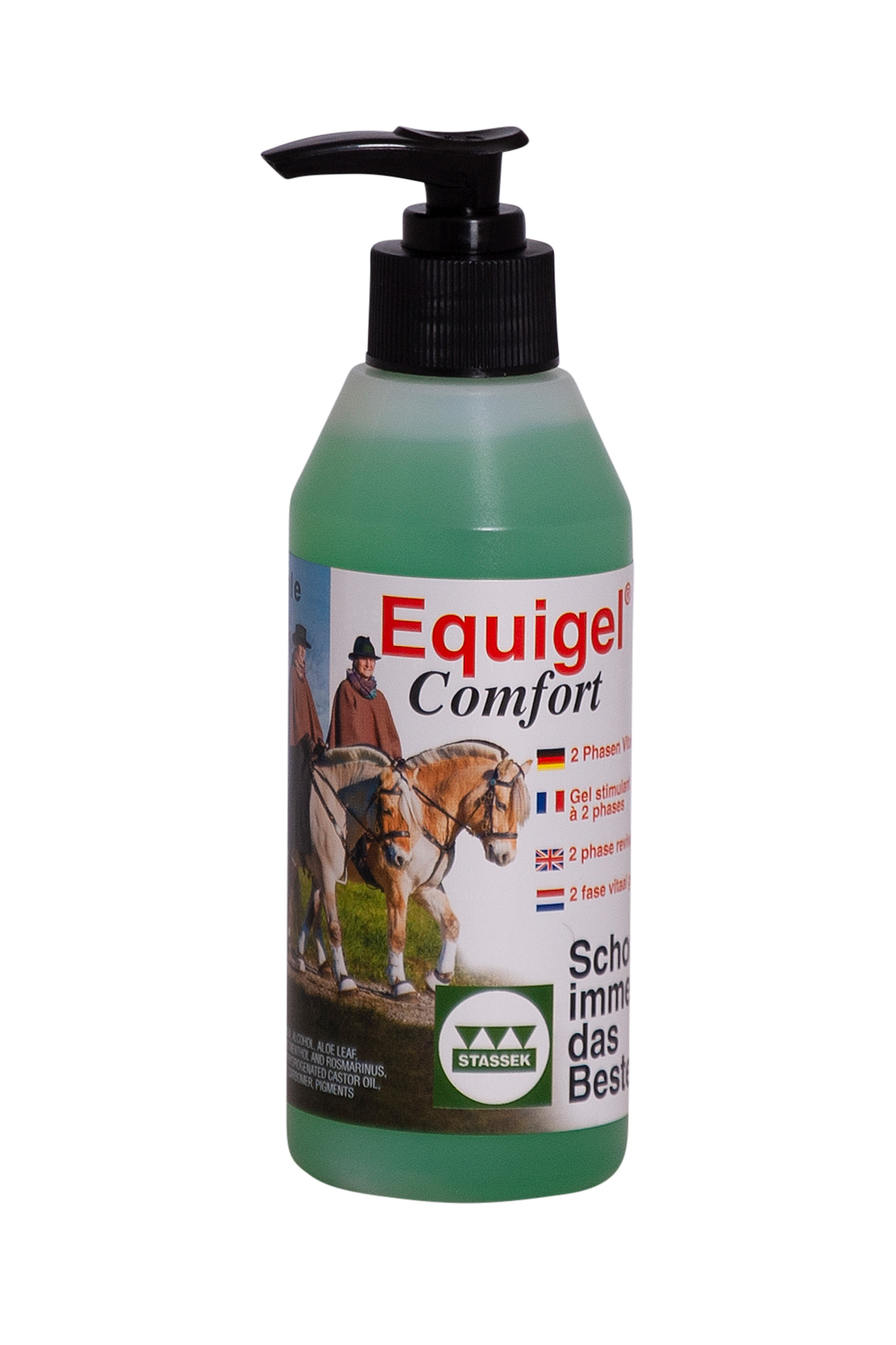 Stassek Cooling and Soothing Equigel Comfort med Aloe Vera, 250 ml