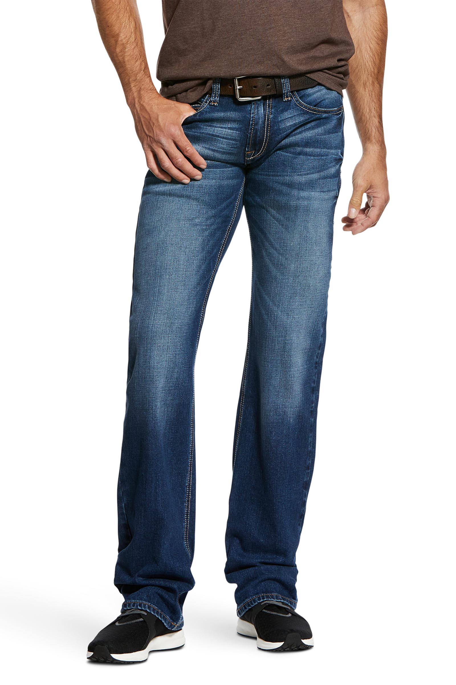 Ariat Nassau M7 Rocker herrejeans med lige ben