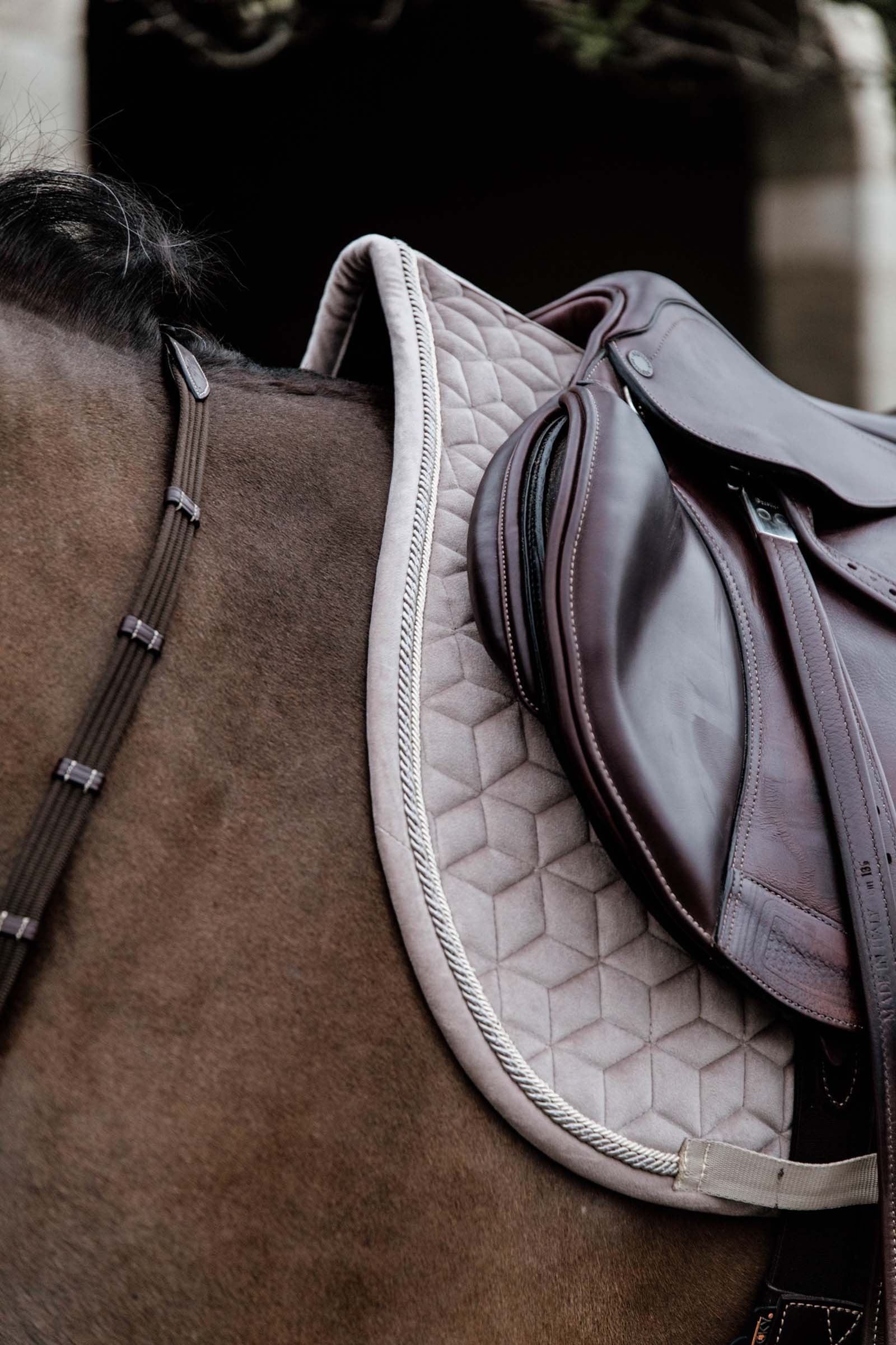 Kentucky Horsewear Velvet Basic springunderlag