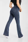 Horze Emery western ridetights til damer med bootcut og denimlook